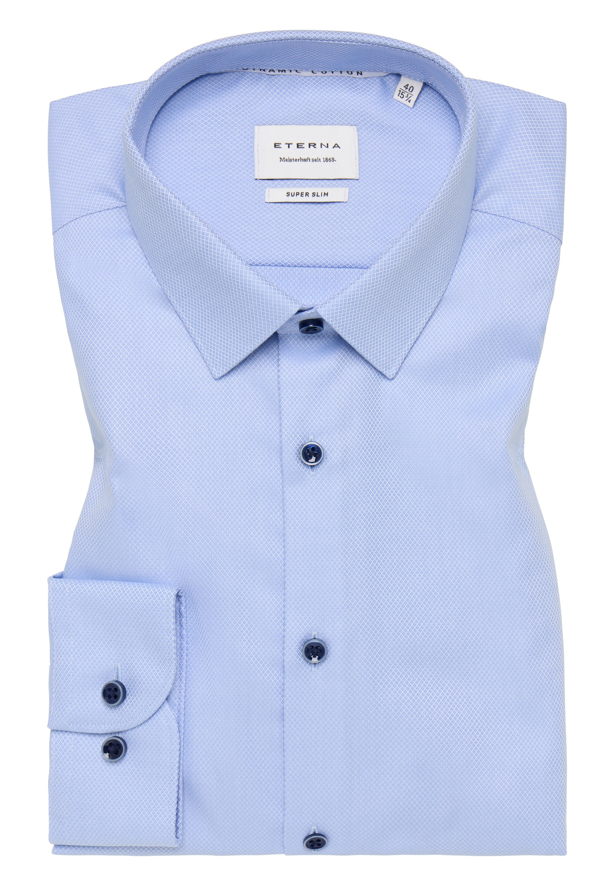 Eterna Langarmhemd »SUPER SLIM«, NON IRON (bügelfrei)