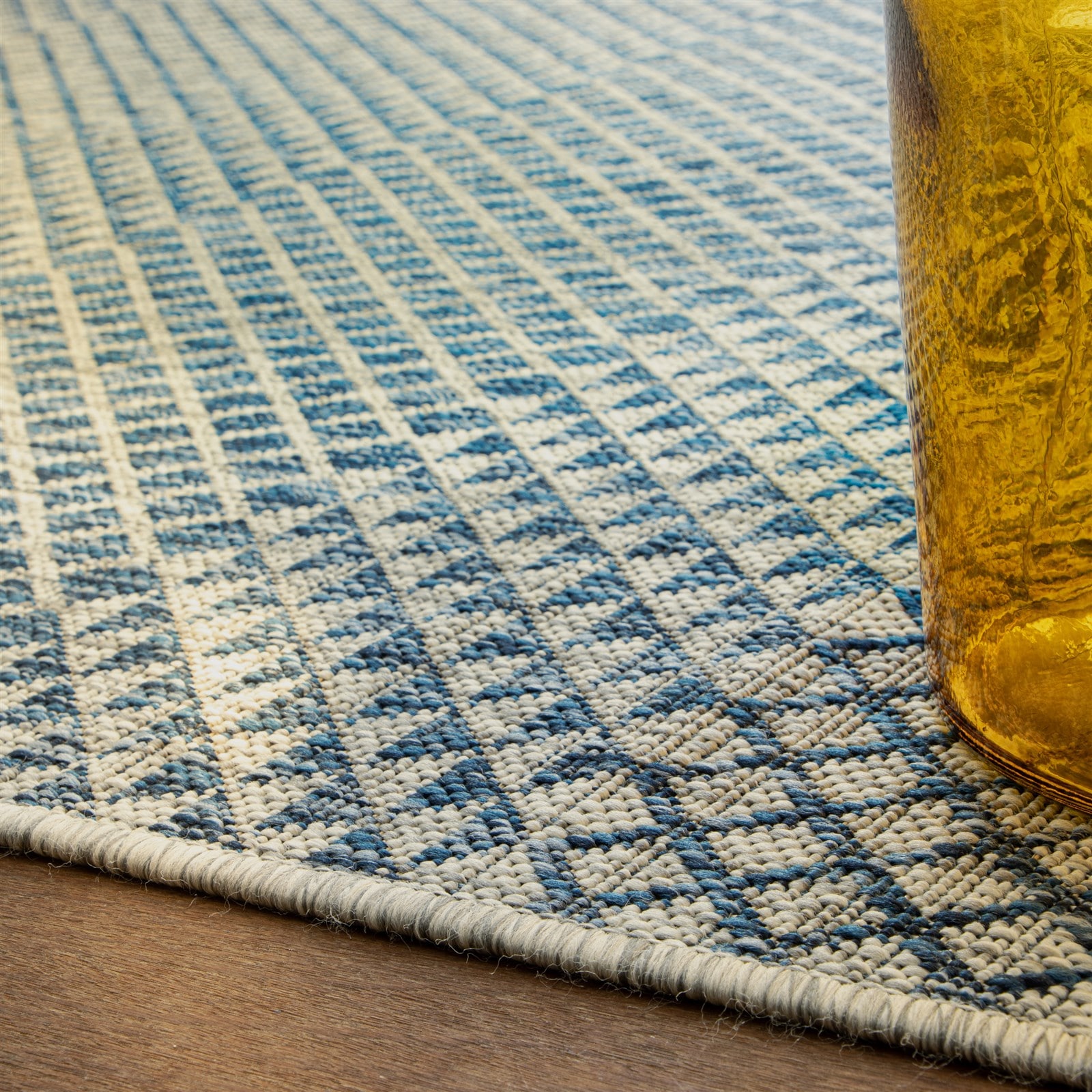 Kayoom Teppich »Nautic 887« rechteckig 7 mm Höhe Flachgewebe, In -und Outdoor geeignet