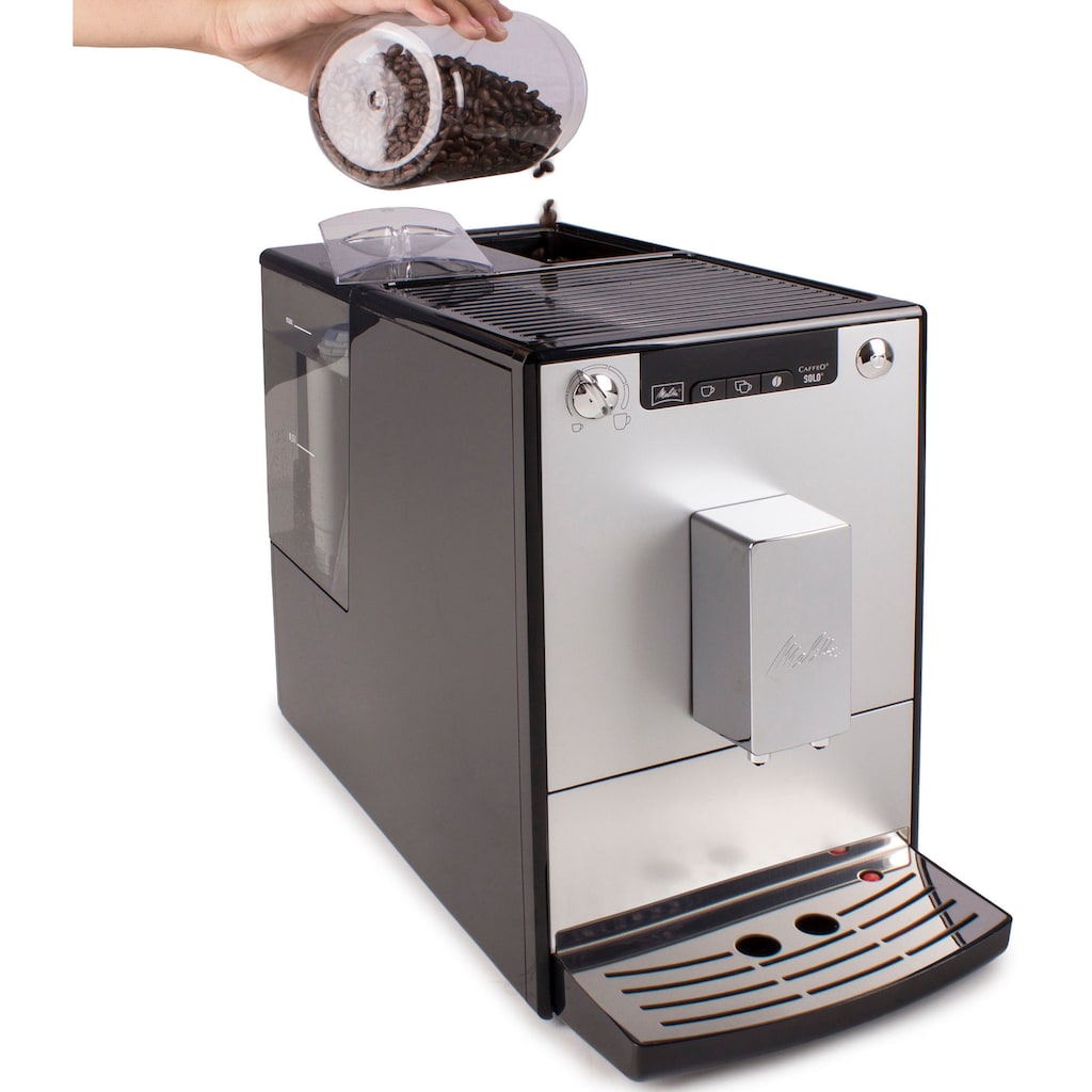 Melitta Kaffeevollautomat »Solo® E950-203, silber/schwarz«