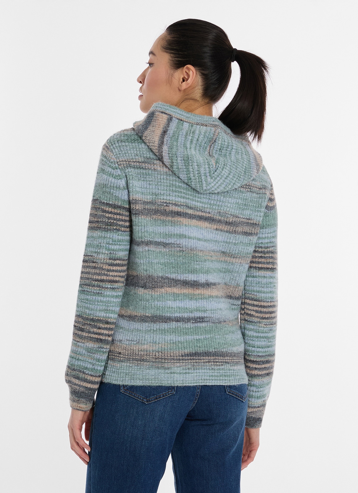 Ragwear Kapuzenpullover »OFINA« pflegeleichter Materialmix, mit Kapuze