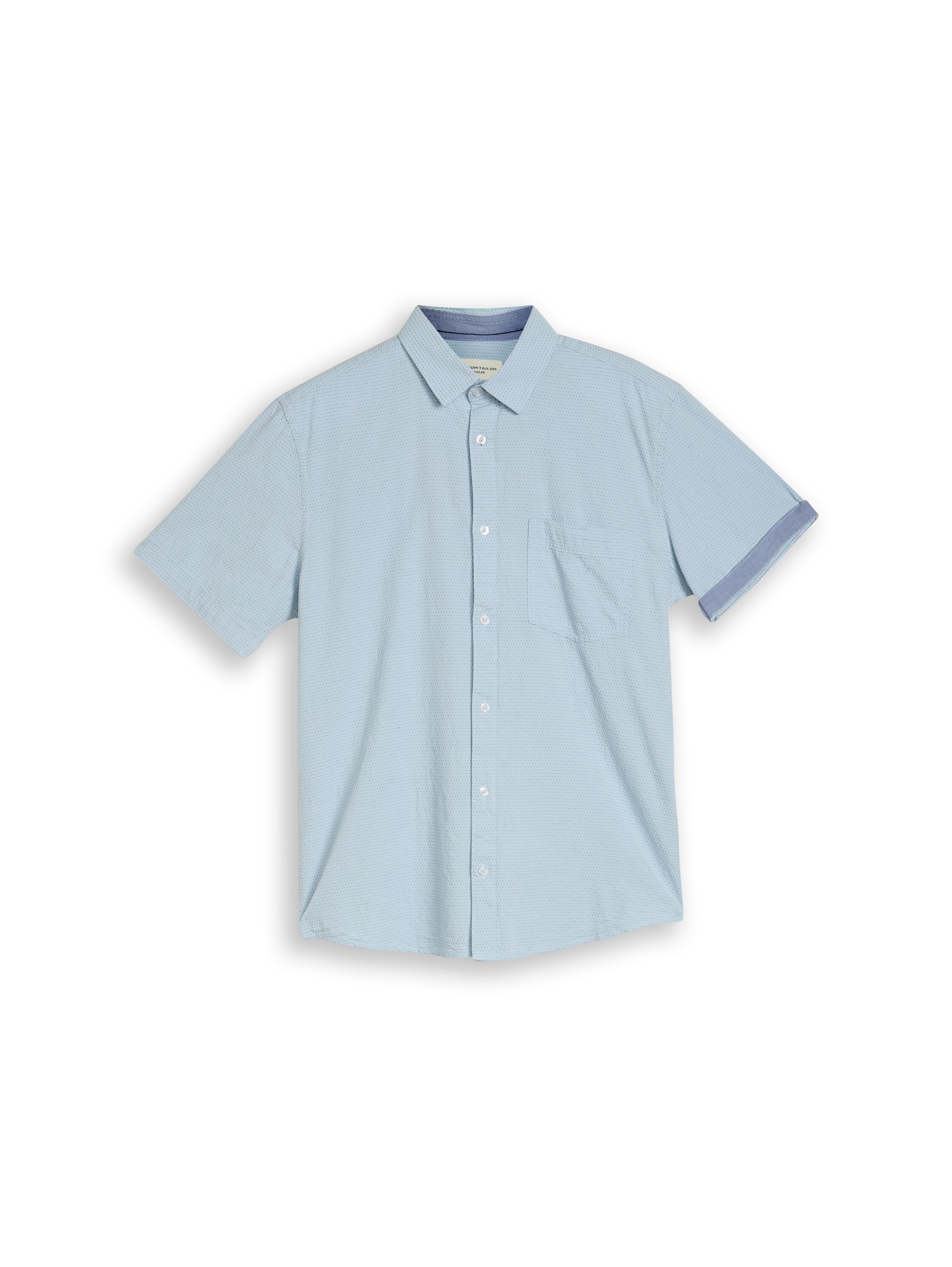 TOM TAILOR Kurzarmhemd mit Minimalprint
