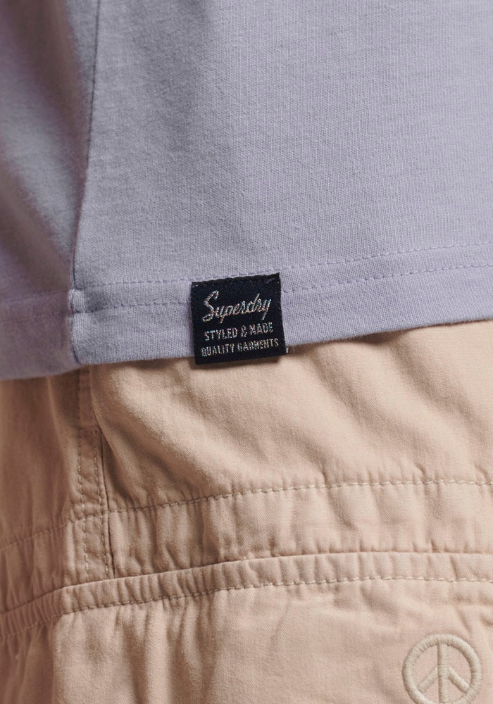 Superdry Rundhalsshirt »EMBOSSED VL T SHIRT«