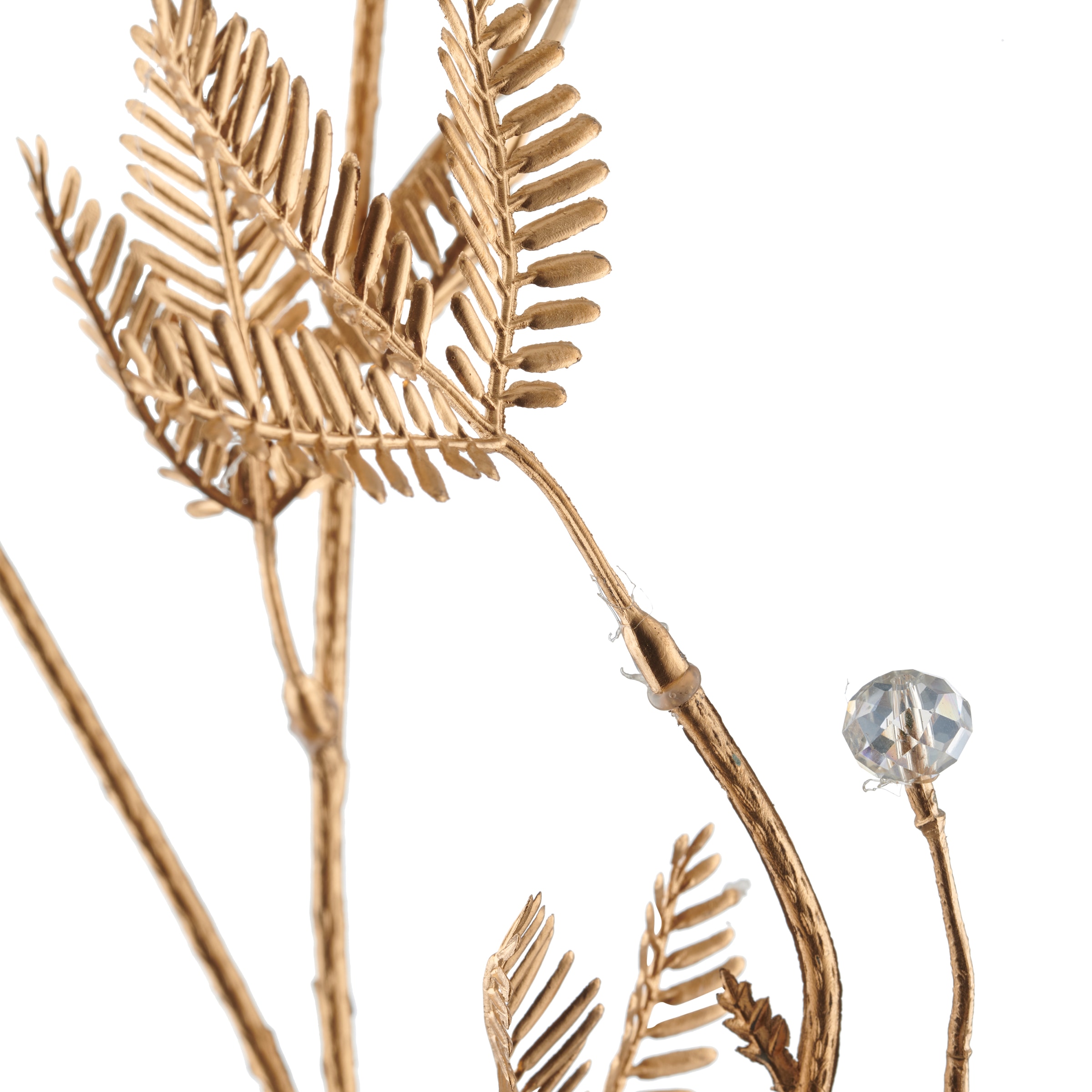 Creativ green Kunstzweig »Blattzweig« in festlicher Farbe