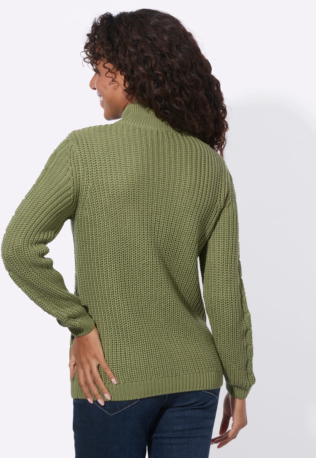 Casual Looks Stehkragenpullover »Stehkragen-Pullover«