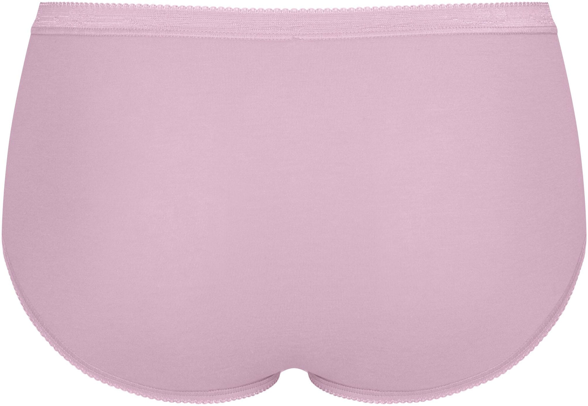sloggi Midislip »Basic+«, (3er Pack), Baumwollmix, klassischer Stil, mittelhoher Bund, Softnähte