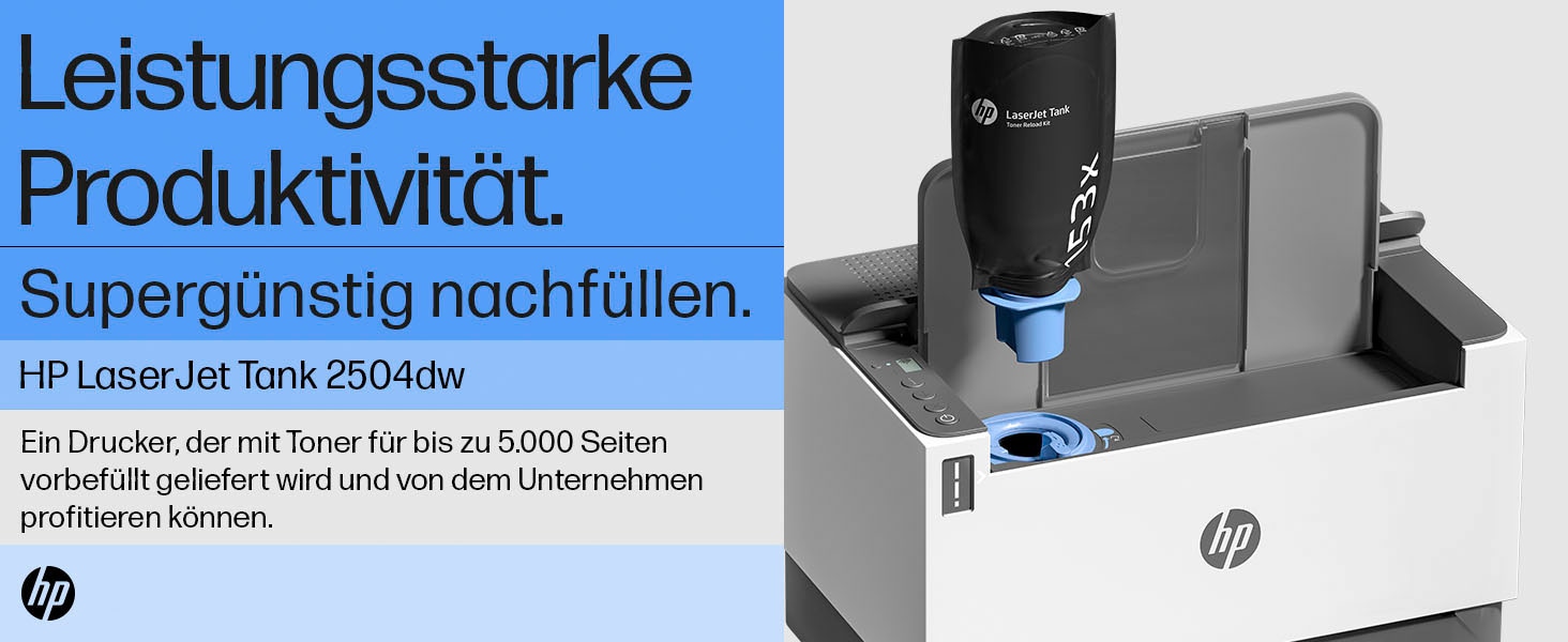 HP Laserdrucker »LaserJet Tank 2504dw«