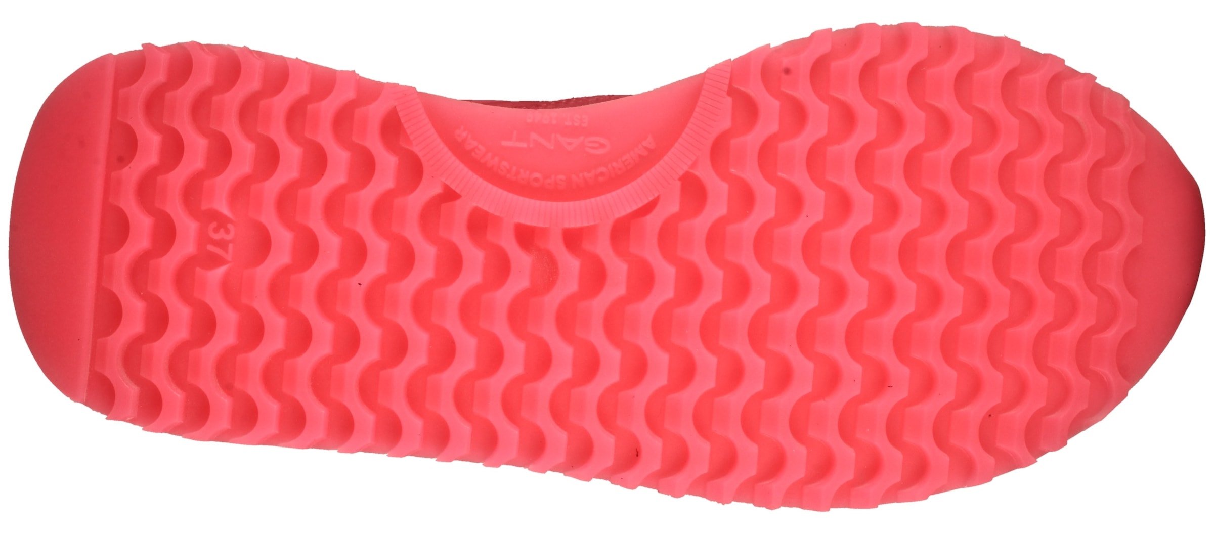 Gant Sneaker »BEVINDA«, mit silberfarbenem Fersenbesatz, Freizeitschuh, Halbschuh, Schnürschuh