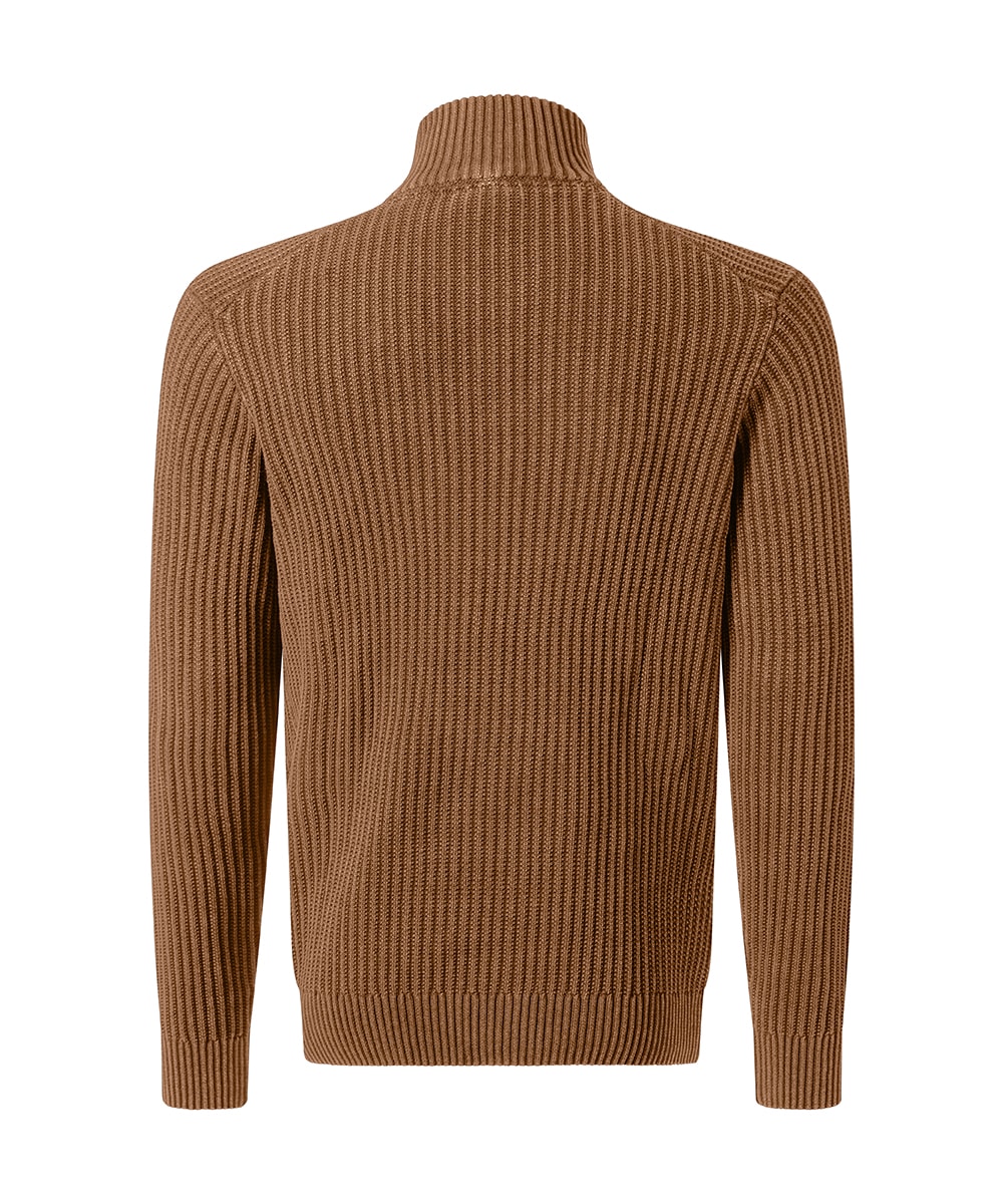 Pioneer Authentic Jeans Troyer »Knit 1/1 Troyer« in Strick-Optik