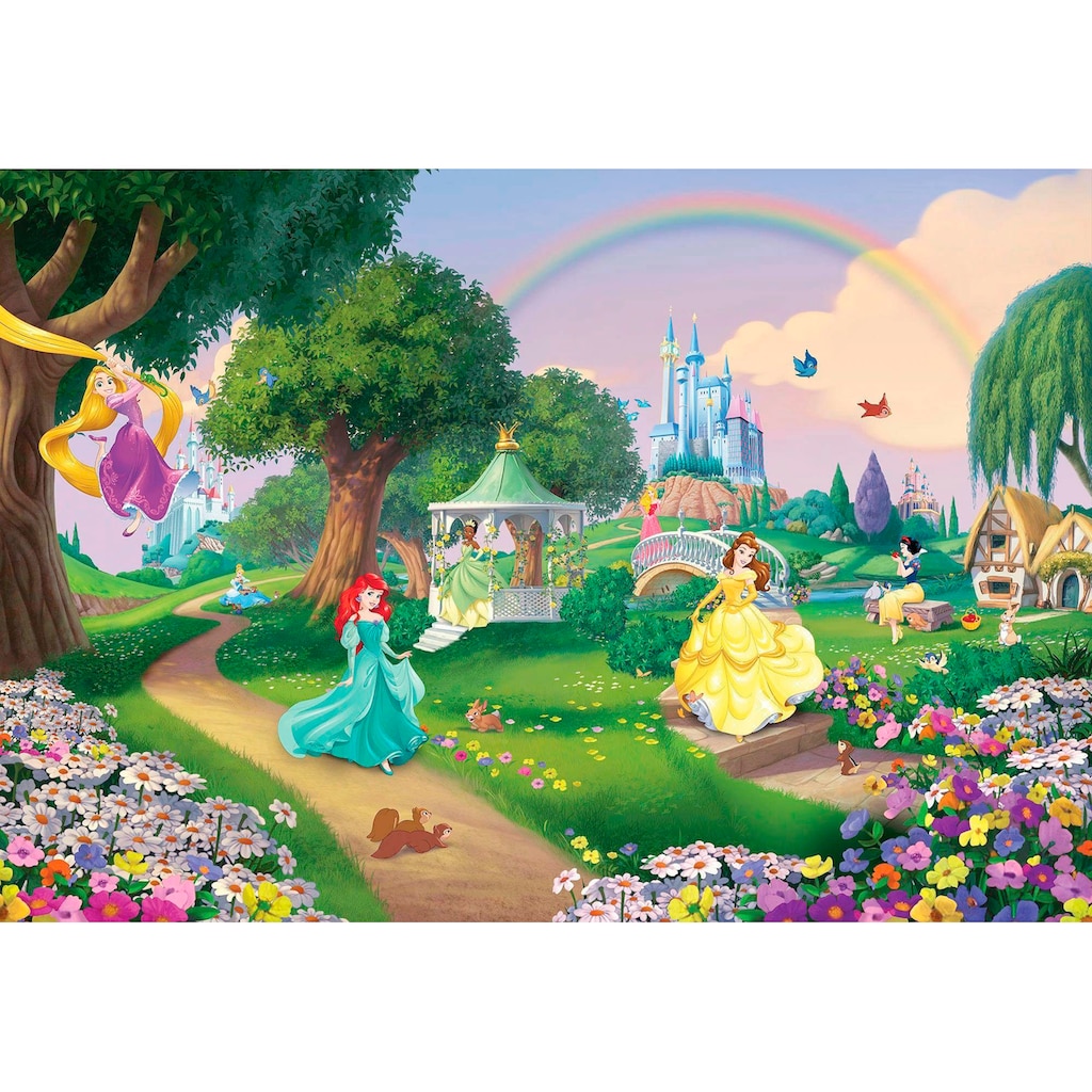 Komar Fototapete »Disney Princess Rainbow«