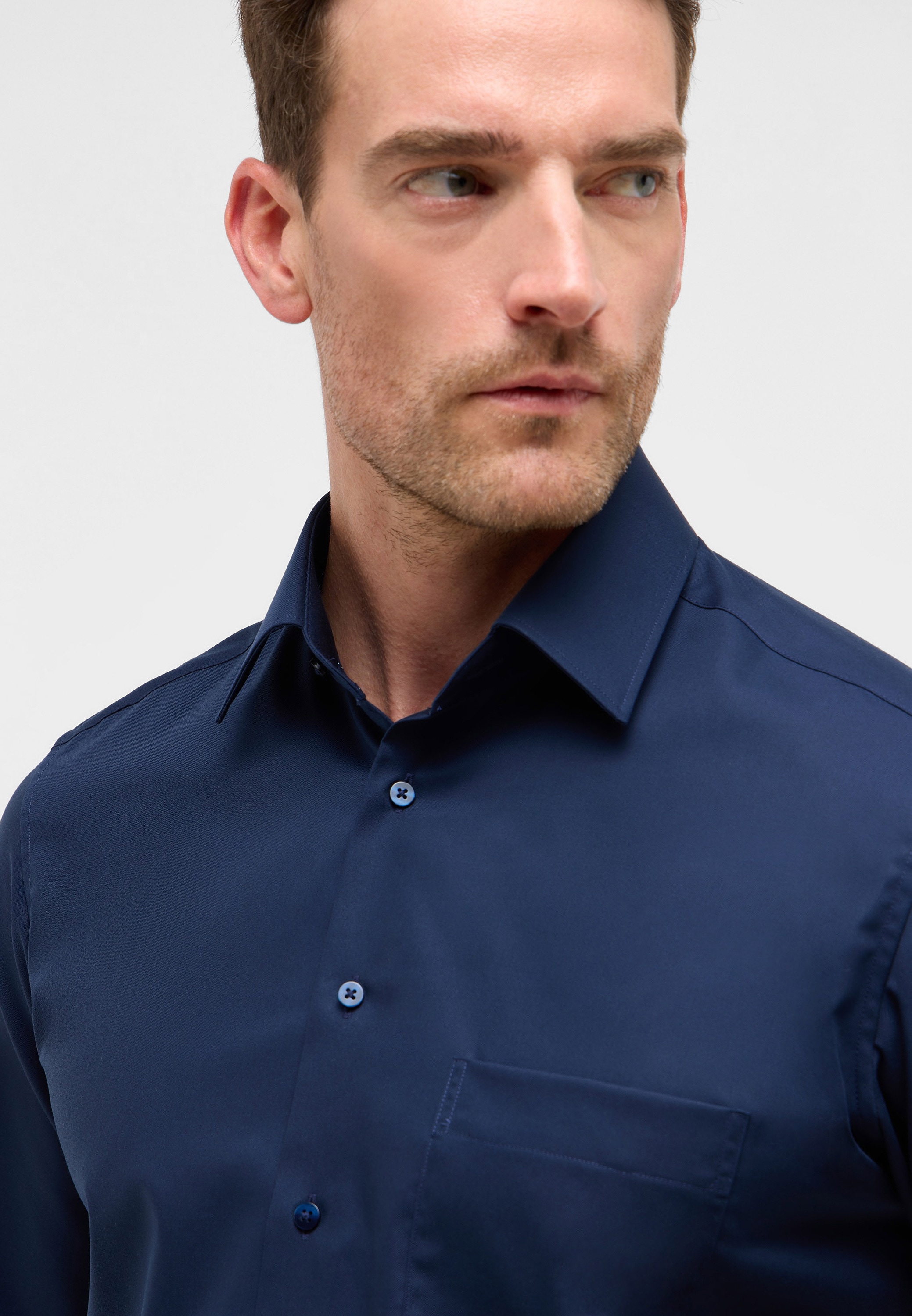 Eterna Langarmhemd »MODERN FIT«, NON IRON (bügelfrei)