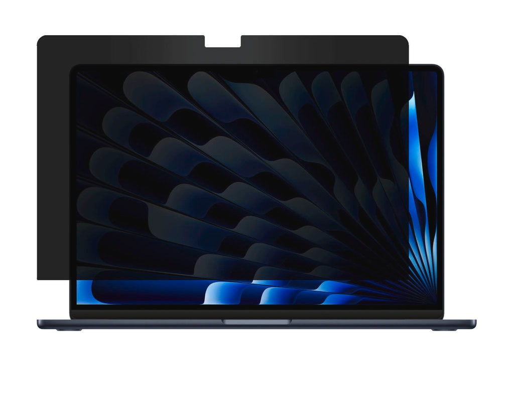 Targus Displayschutzglas »Magnetic Privacy Screen«, für Apple MacBook Air 15,3, Displayschutzfolie, Schutzfolie, Bildschirmschutz, kratz- & stoßfest