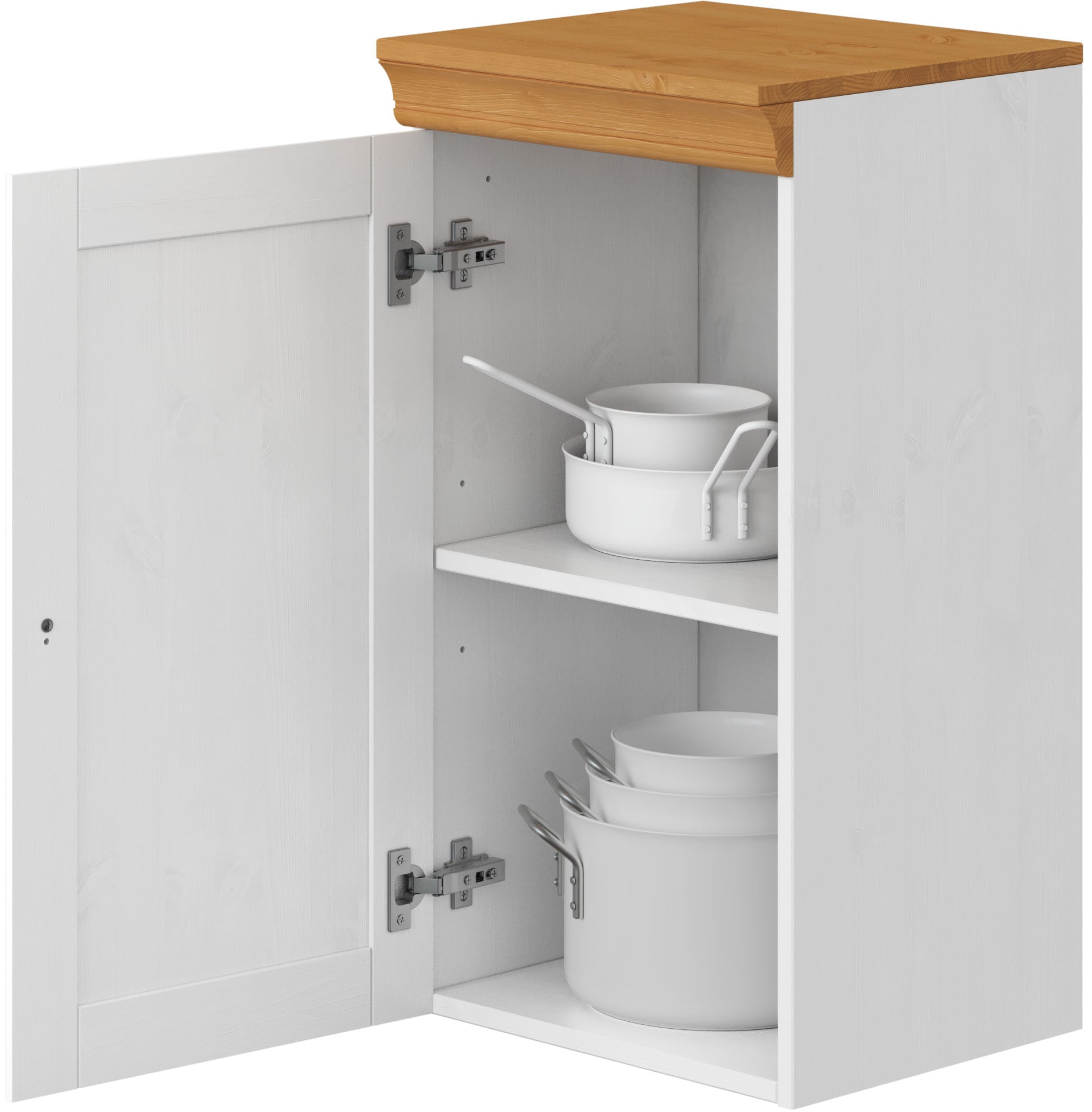 Home affaire Hängeschrank »Rügen«, Breite 40 cm, FSC® zertifiziertes Massivholz, 1 Tür, 1 Einlegeboden