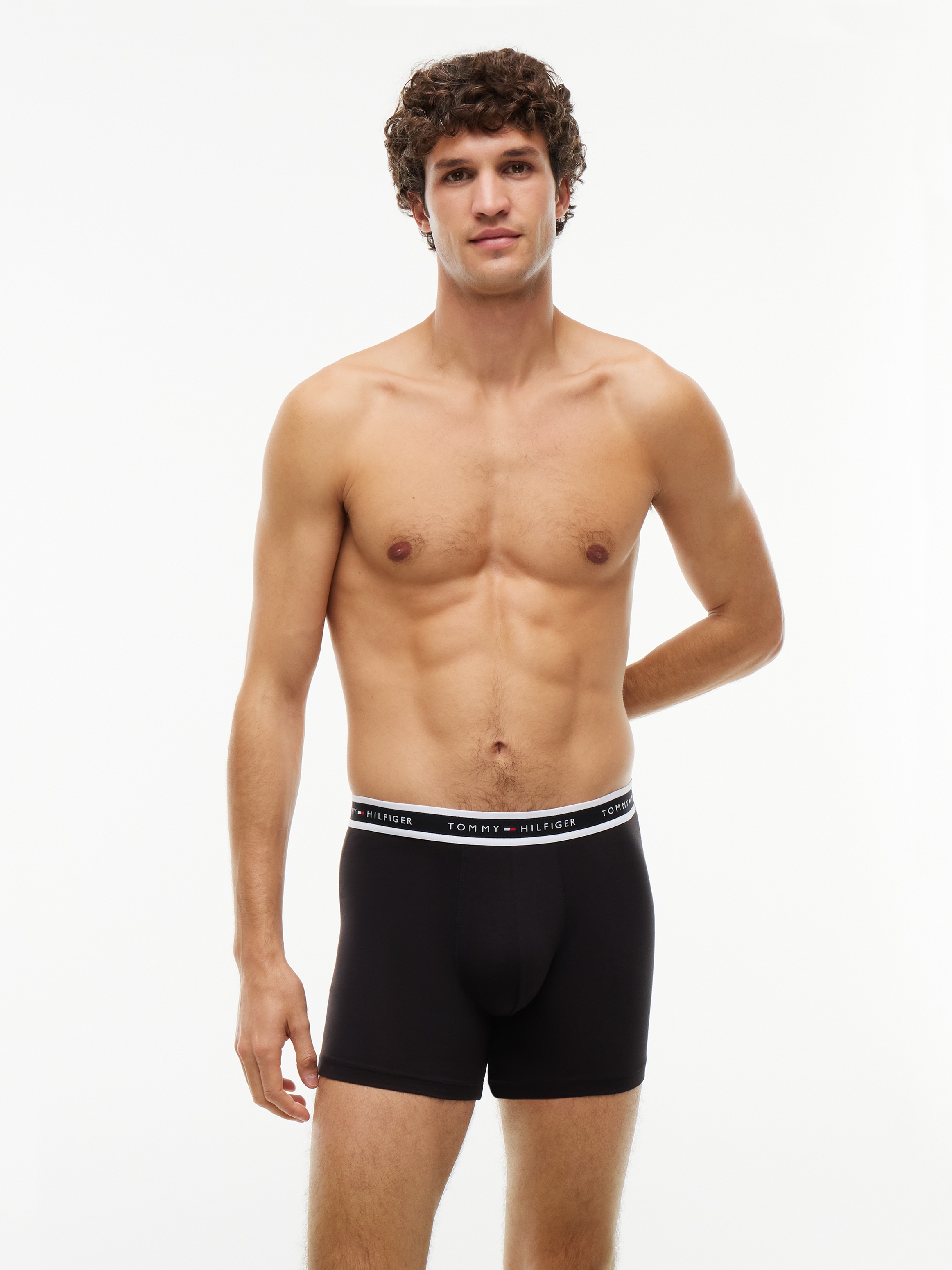 Tommy Hilfiger Underwear Boxershorts »3P« 3 Stk. mit längerem Bein,