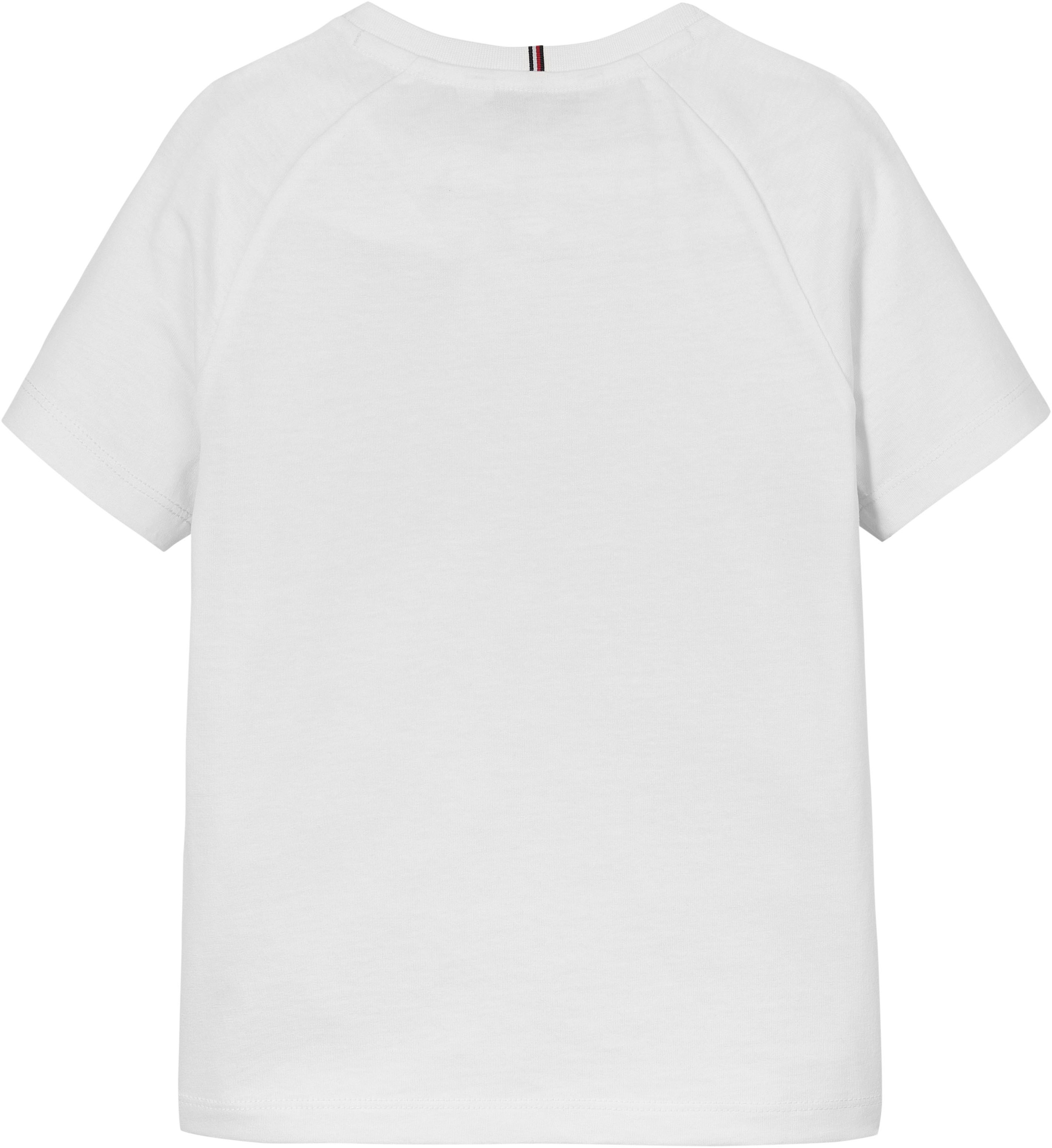 Tommy Hilfiger Kurzarmshirt »VARSIY FOIL REG TEE SS«, Kinder bis 16 Jahre mit Logoprägung