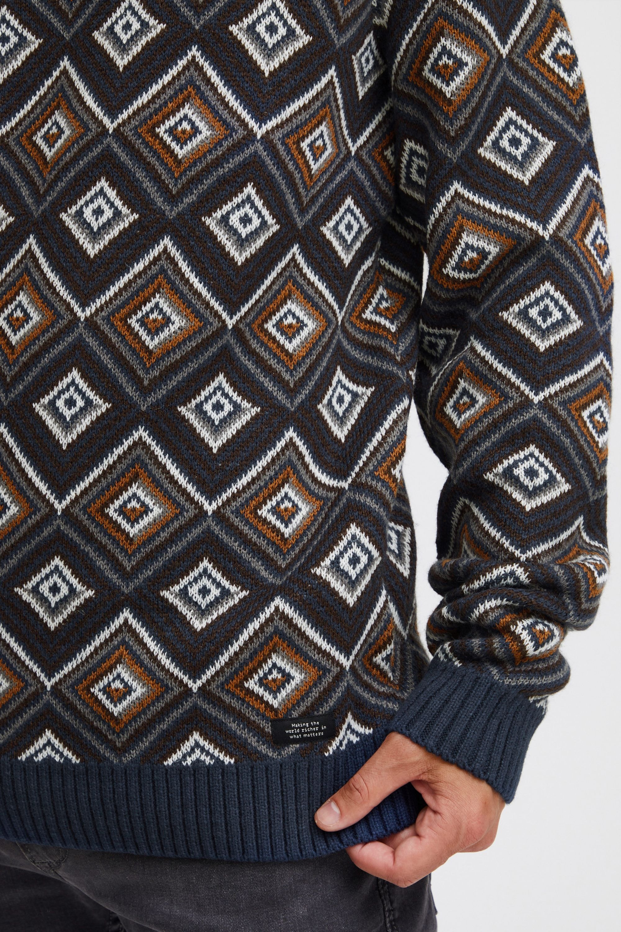 Blend Strickfleece-Pullover »Strickpullover BHPullover«