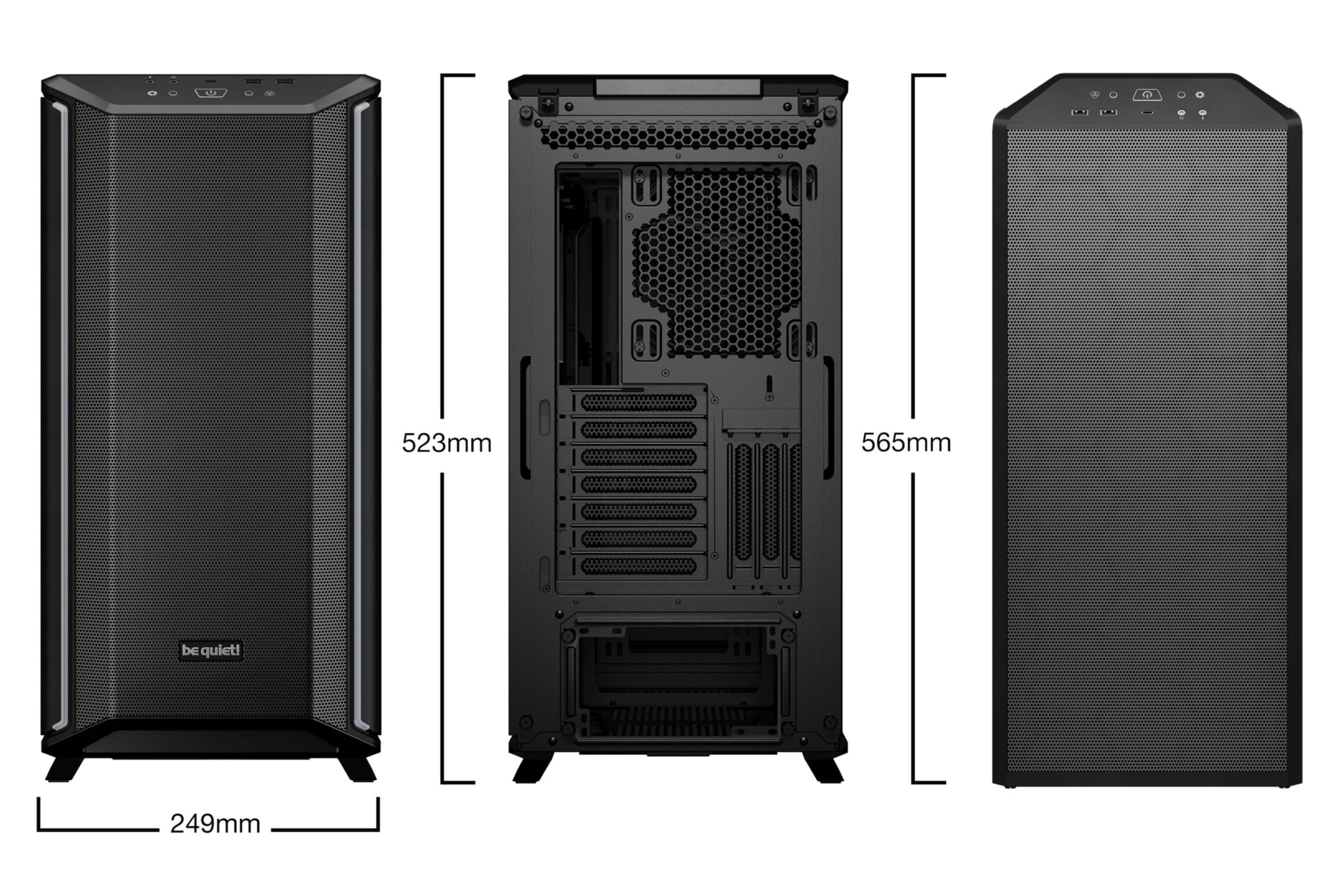 be quiet! PC-Gehäuse »Dark Base 701«