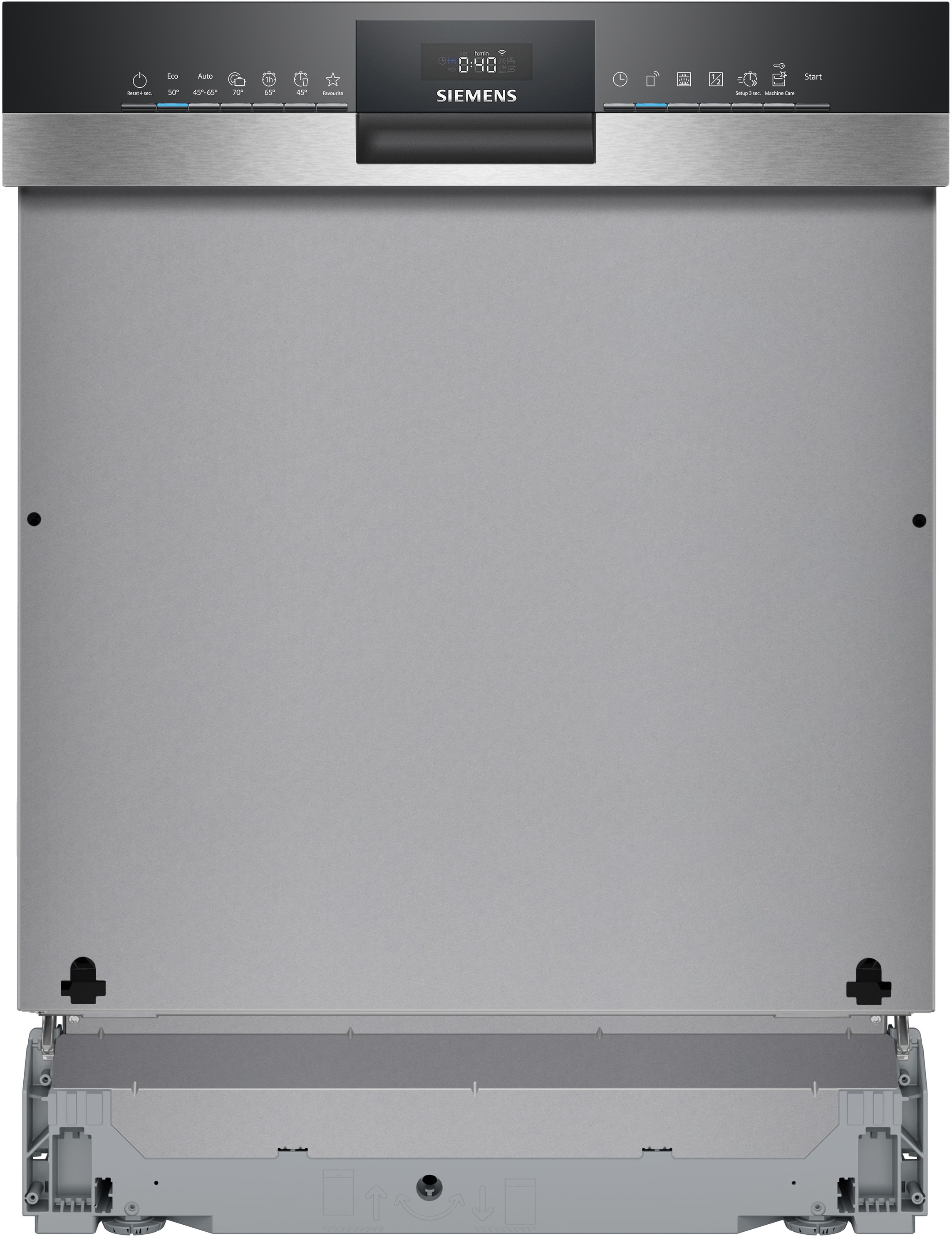 SIEMENS teilintegrierbarer Geschirrspüler iQ300 »SN53HS03TE« 13 tlg. Maßgedecke