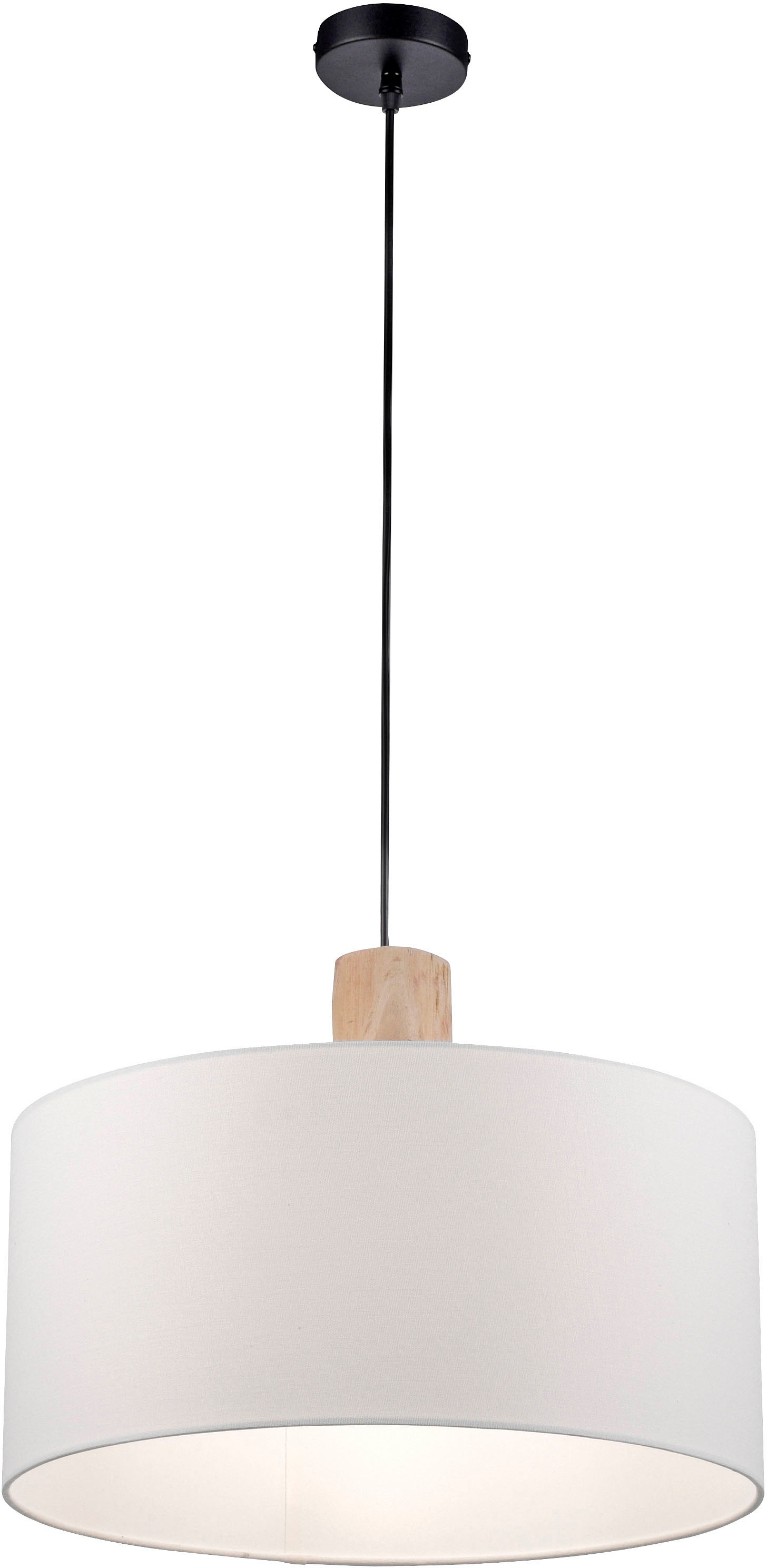 JUST LIGHT Pendelleuchte »LINEN«, 1 flammig-flammig, ExklusiveE27 kaufen  bei OTTO