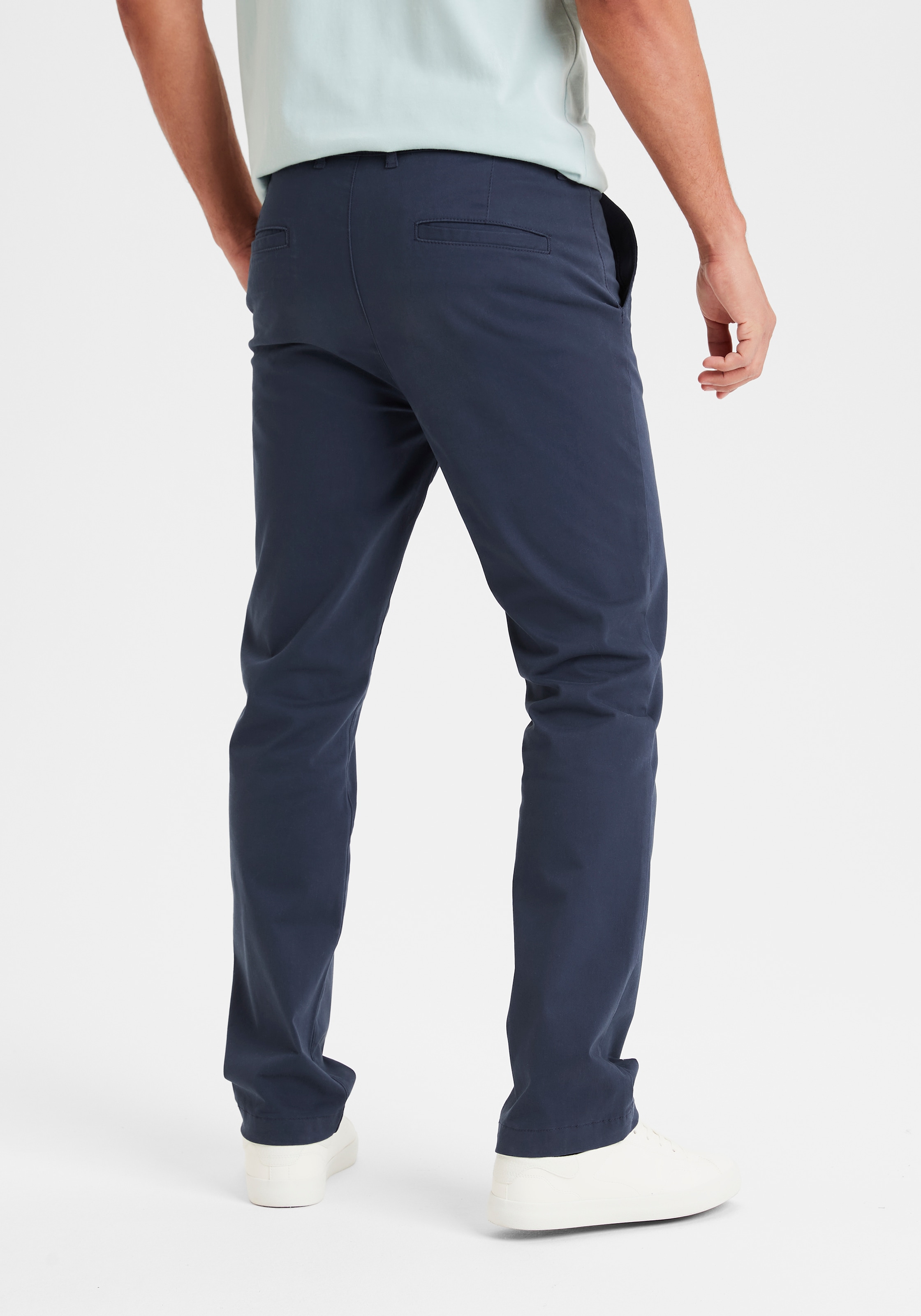 H.I.S Chinohose »regular-fit«, lange Hose, aus elastischer Baumwoll-Qualität