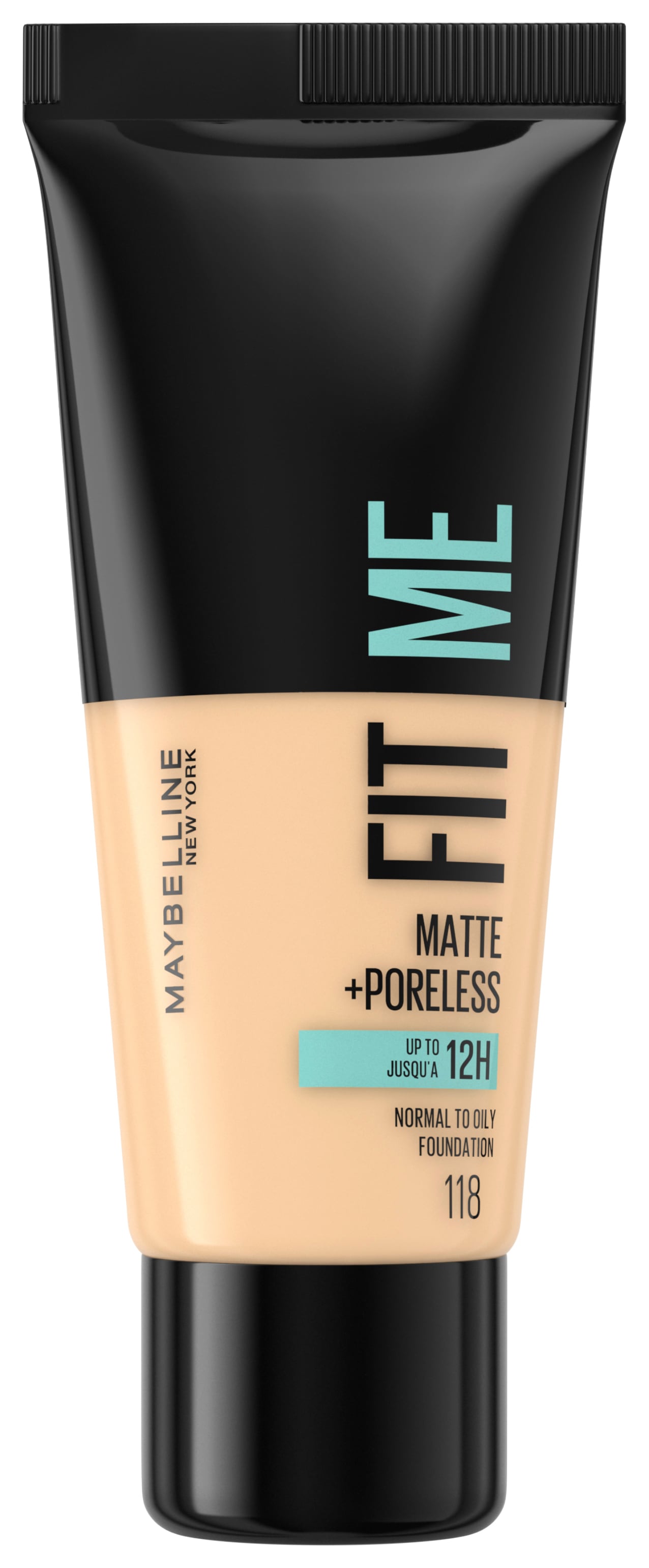 MAYBELLINE NEW YORK Foundation »FIT ME! MATTE + PORELESS MAKE-UP« für einen natürlich mattierten Teint, leichte bis mittlere Deckkraft