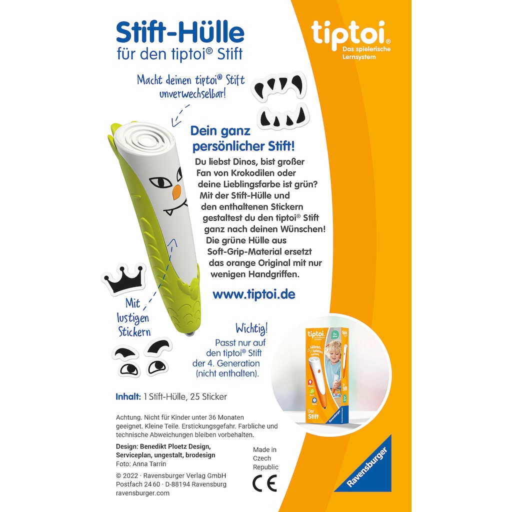 Ravensburger Spiel »tiptoi® Stift-Hülle zum Wechseln in Grün«