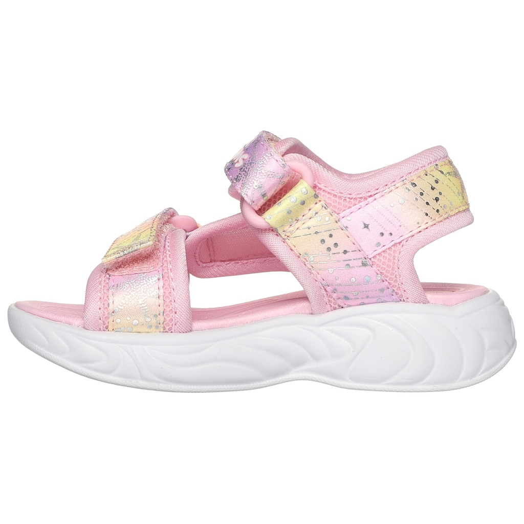 Skechers Kids Sandale »UNICORN DREAMS SANDAL MAJESTIC BLISS, Blinkschuh«, leuchtet bei jedem Schritt