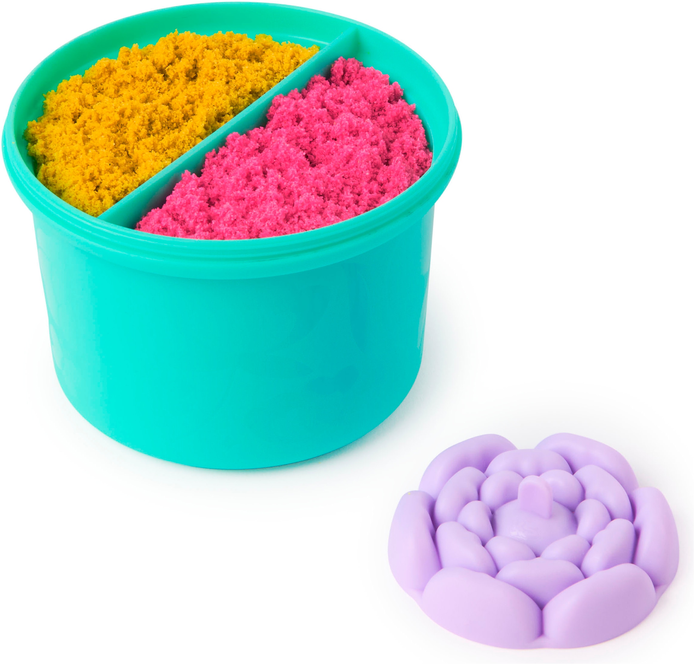 Spin Master Kreativset »Kinetic Sand - Squish Blumen Set«
