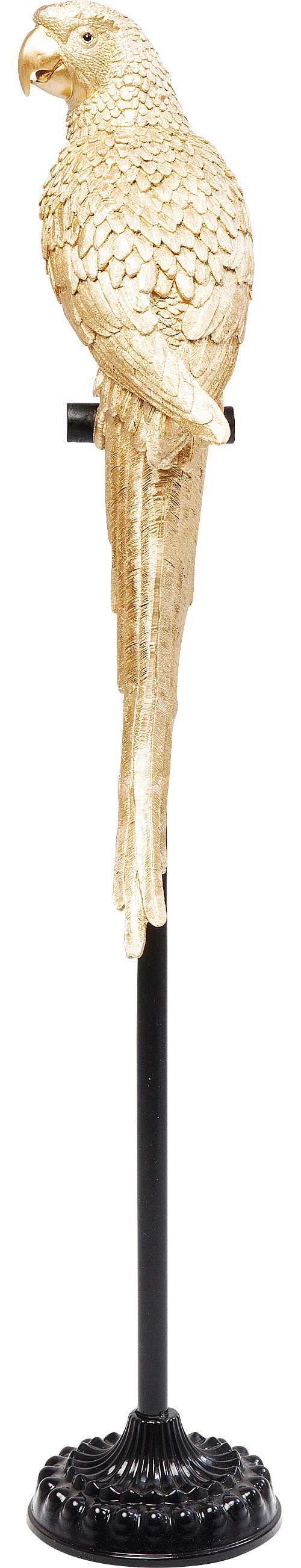 Kare Design Dekofigur »Parrot Gold 116cm«