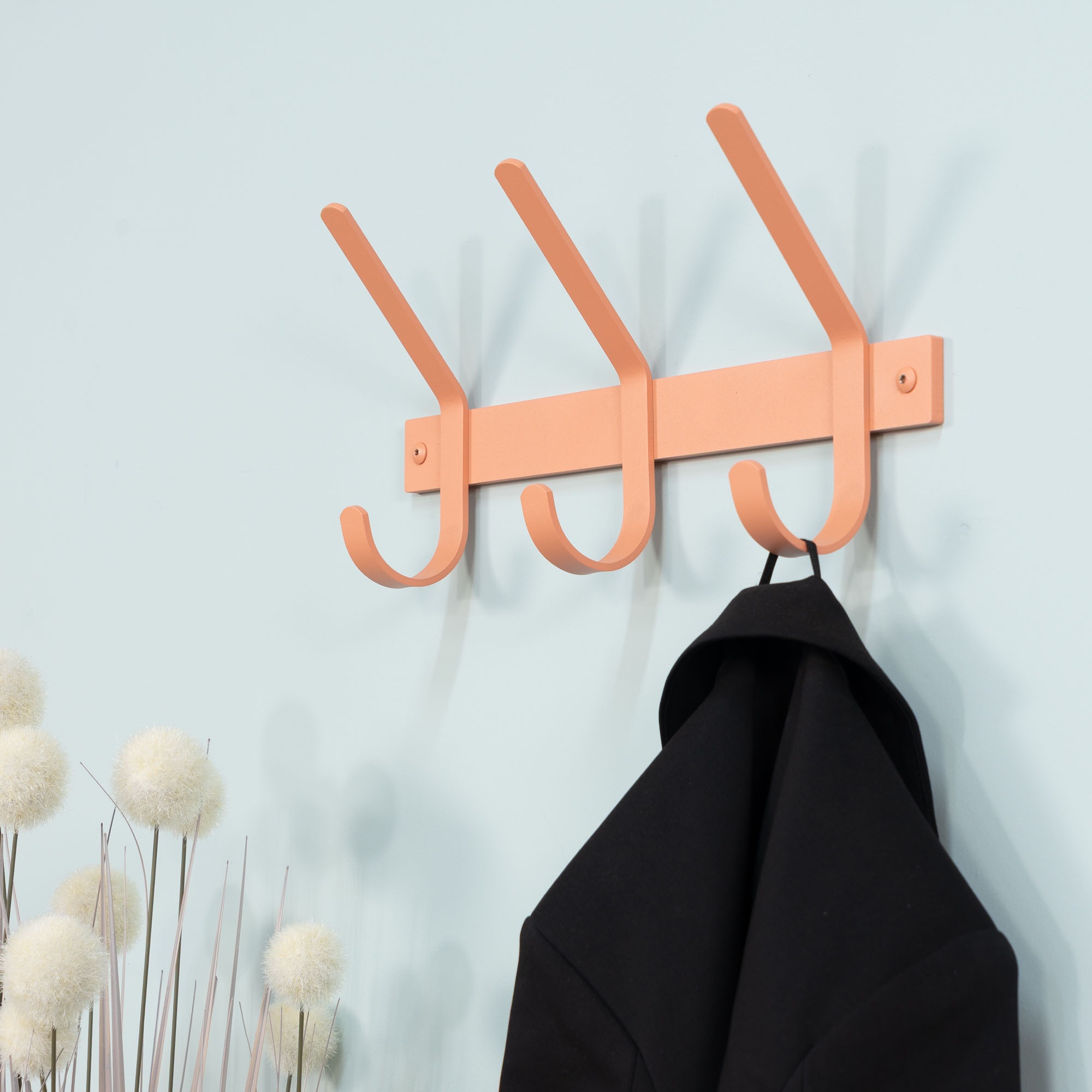 Spinder Design Garderobenhaken Metall, Breite 40 cm