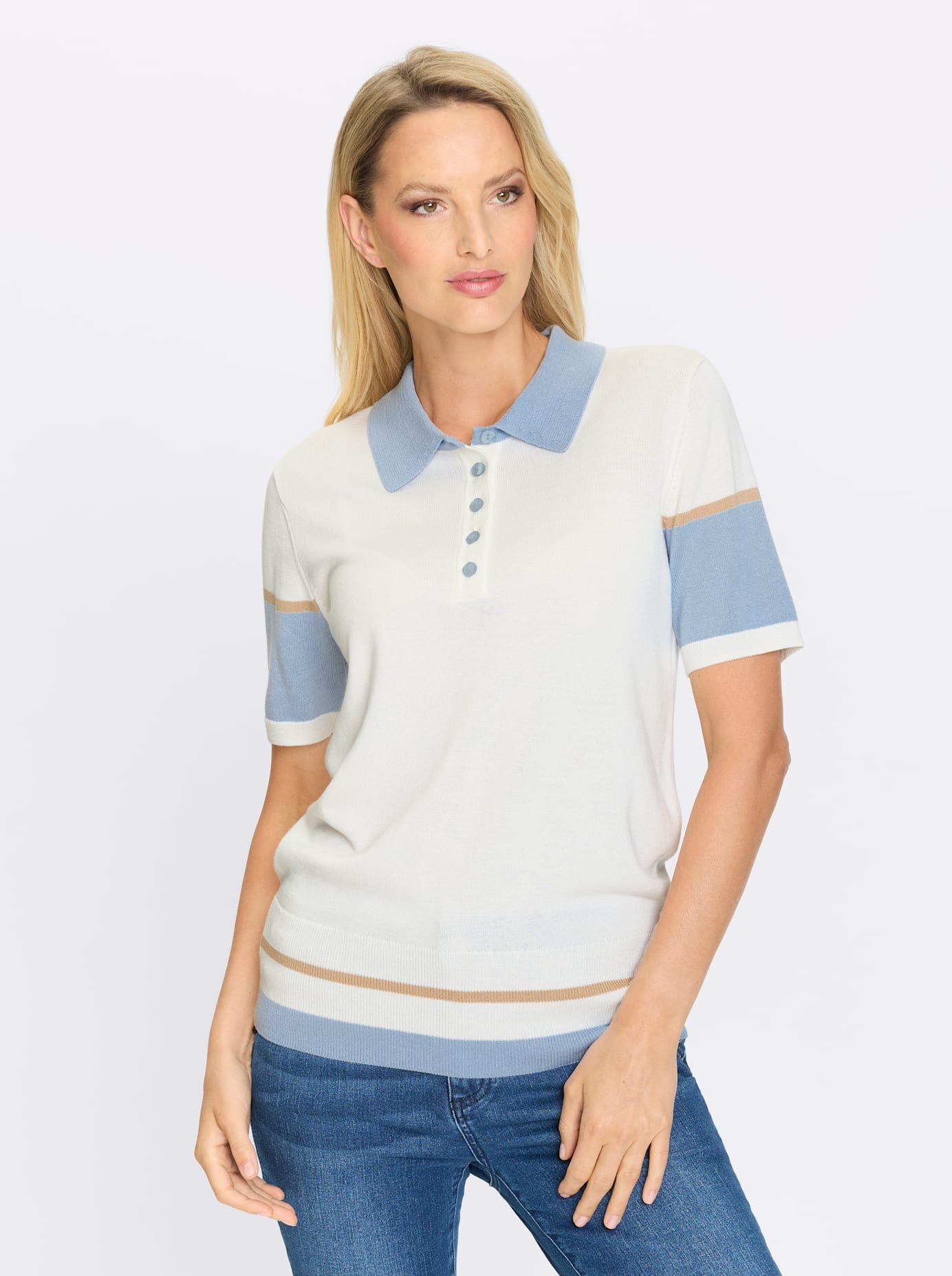 heine Kurzarmpullover »Pullover«