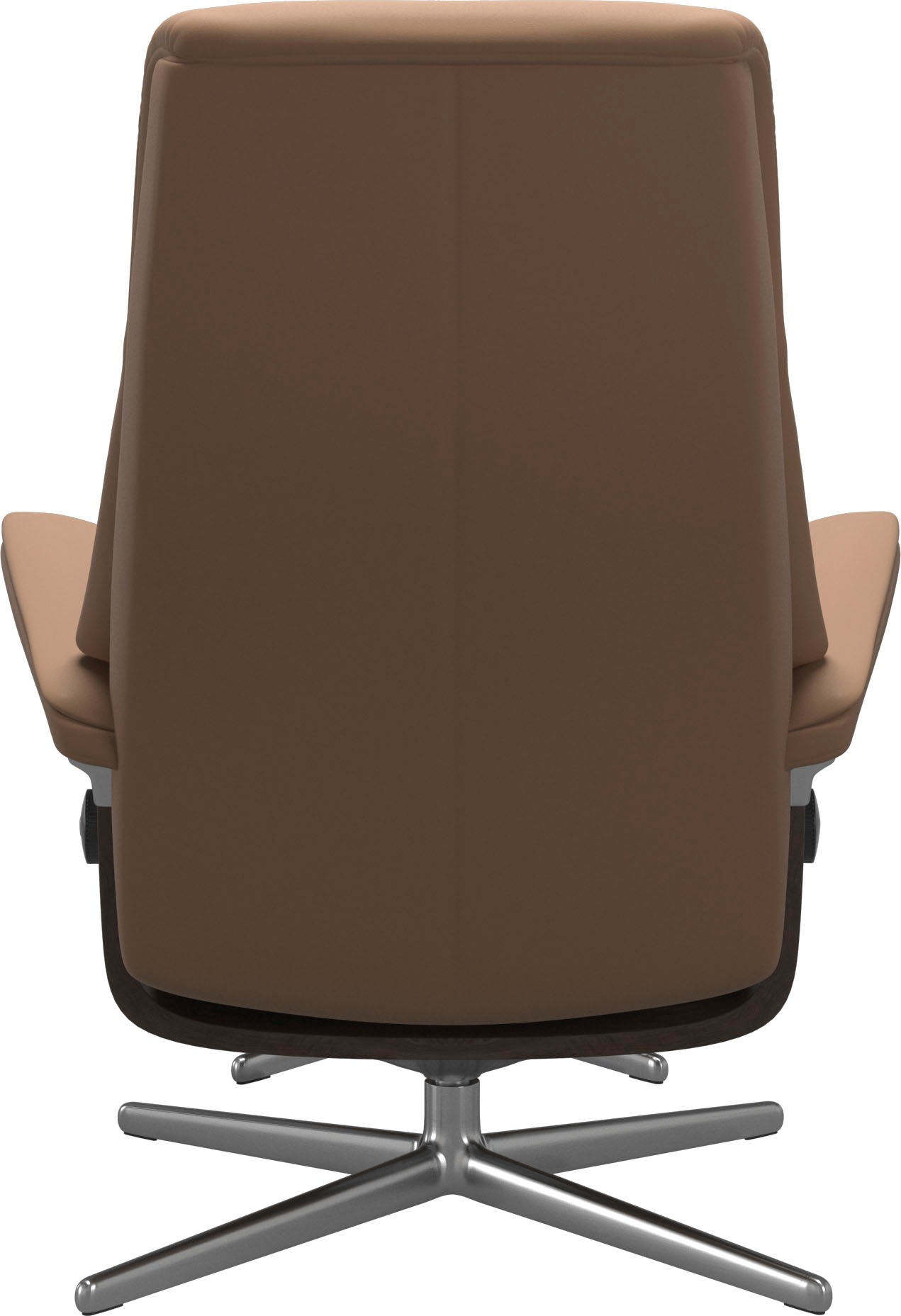 Stressless® Relaxsessel »View« mit Cross Base, Größe S, M & L, Holzakzent Wenge