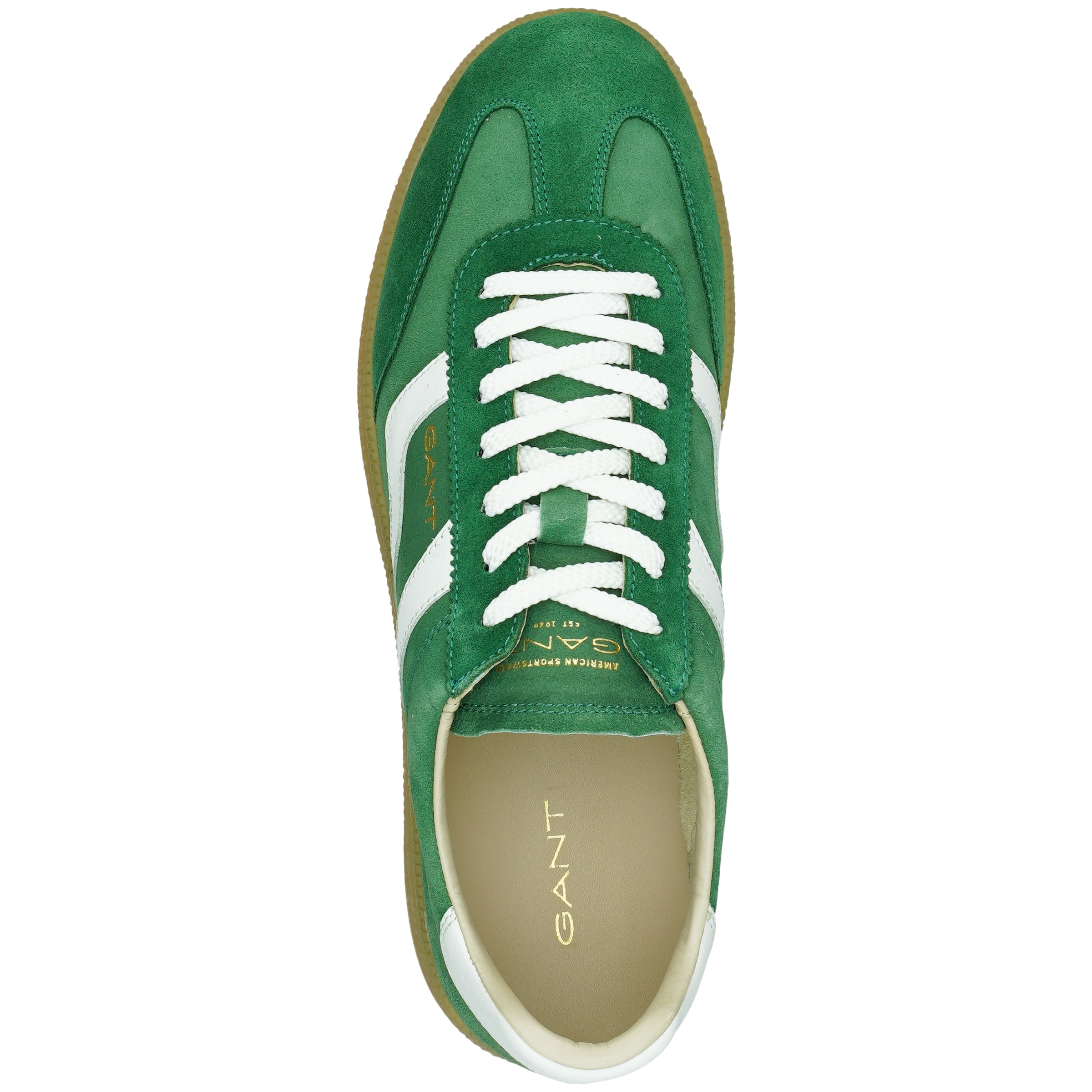 Gant Sneaker »Cuzmo«, Schnürschuh, Retro Sneaker mit Wechselfußbett