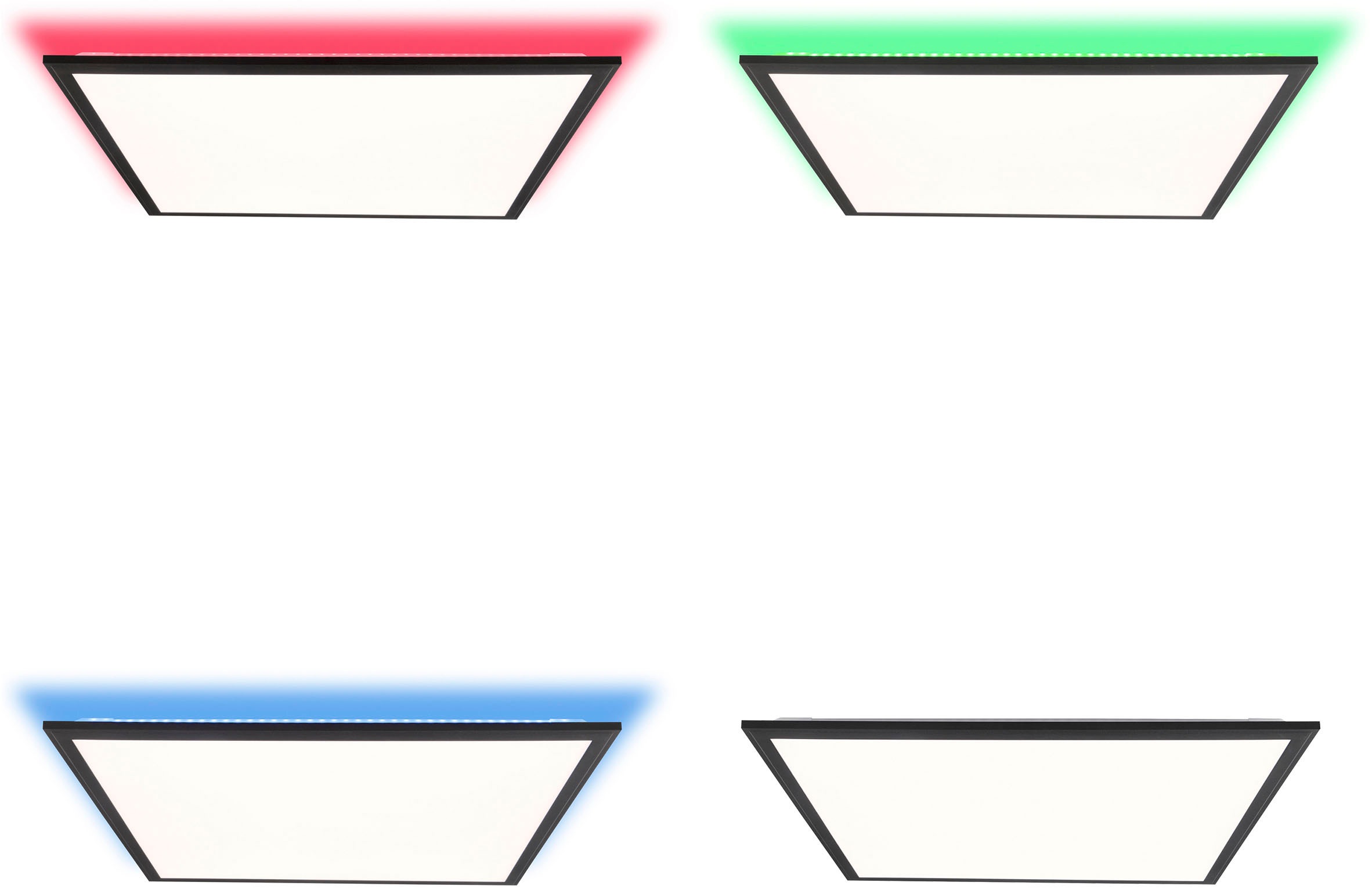 my home LED Panel »Ian«, CCT Farbtemperatursteuerung, RGB Backlight, Fernbedienung 60x60cm