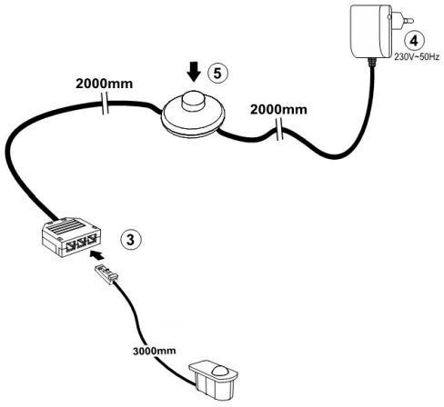trendteam LED Unterbauleuchte »Linsenfrontbeleuchtung« LED-Board 1 Stk. Kaltweiß