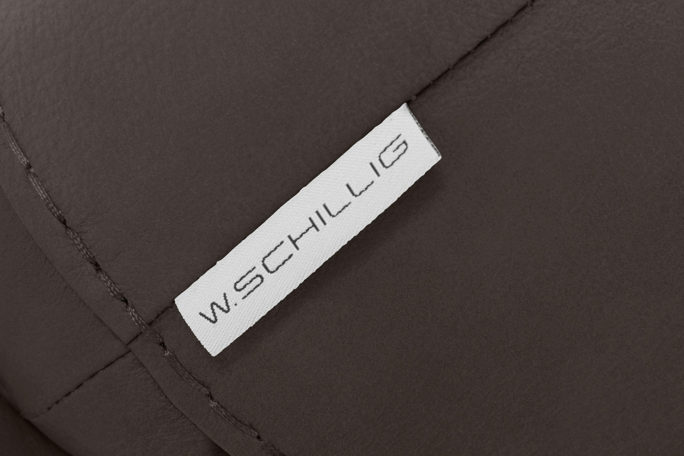 W.SCHILLIG Hocker »montanaa« mit Metallkufen in Bronze pulverbeschichtet, Breite 71 cm