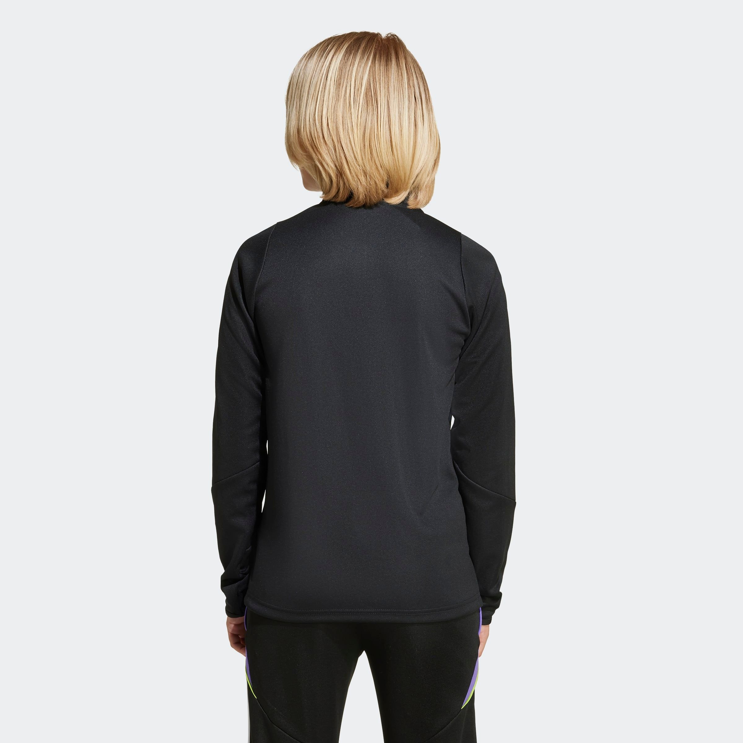 adidas Performance Trainingsshirt »TIRO 24 KIDS TRAININGSOBERTEIL« schmaler Schnitt, mit Reißverschluss, atmungsaktiv