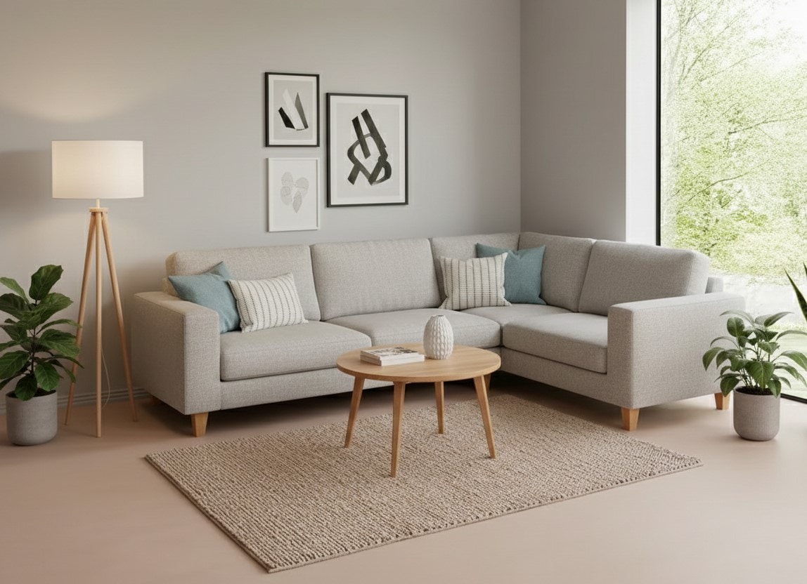 OTTO home Wollteppich »Wolly, Wolle, in Standard und Premium Qualität« rechteckig 14 mm Höhe handgewebt, Handweb Teppiche, Skandi, Wohnzimmer, Schlafzimmer
