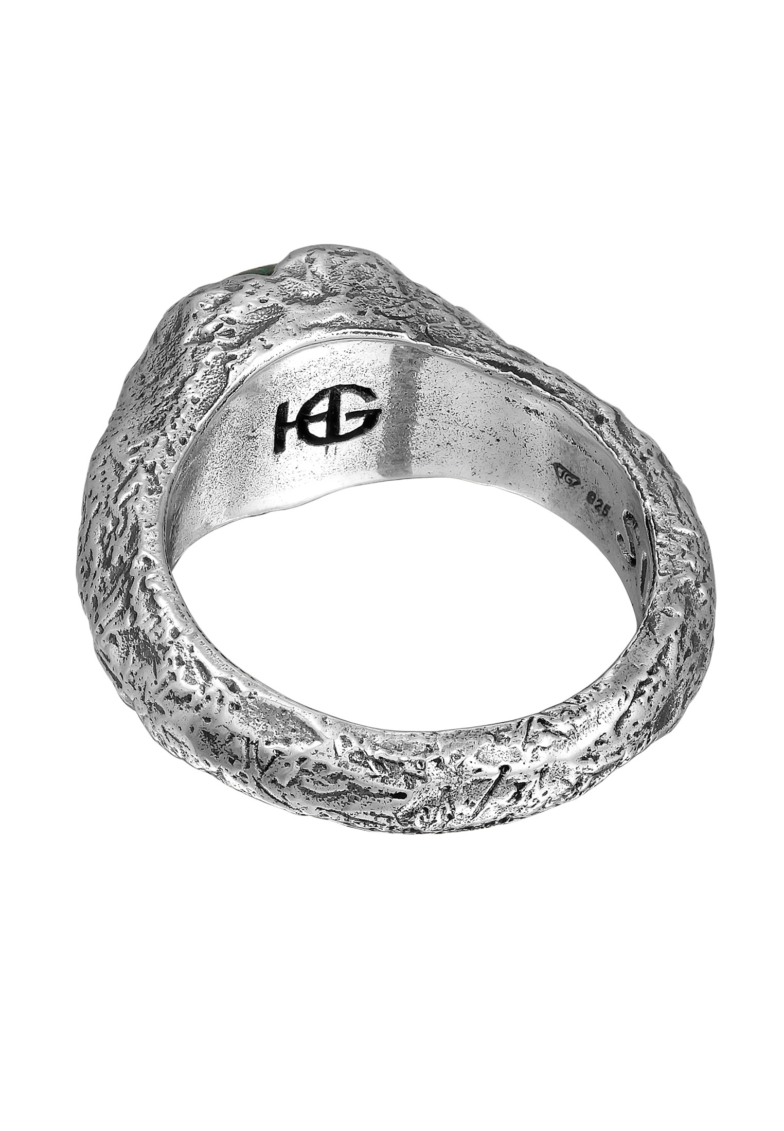 HAZE & GLORY Siegelring »Ring Chrysokoll-Edelstein Ring«