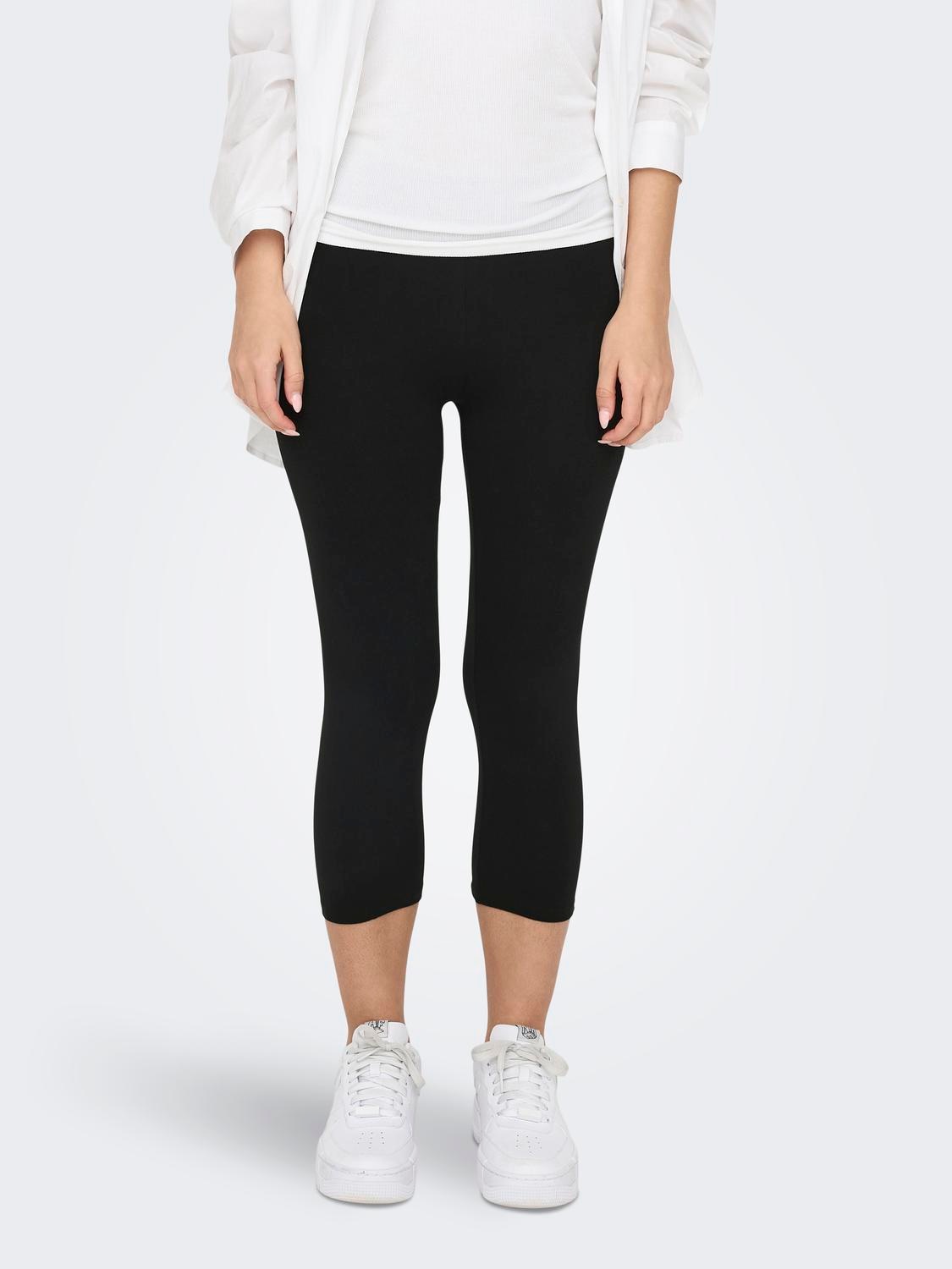 ONLY 3/4-Leggings »ONLLIVE LOVE 3/4 CS LEGGINGS 2 PACK«