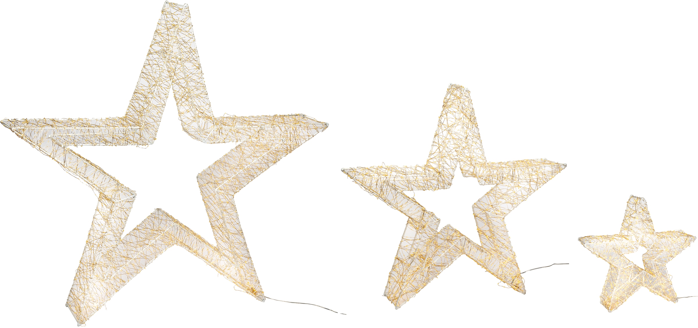 Star-Max LED Stern »Weihnachtsstern, Weihnachtsdeko aussen«, 7680  flammig-flammig, stromsparende LED bei OTTO
