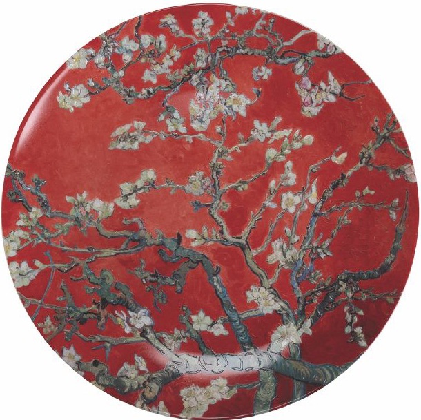 Villa d'Este Teller-Set »Geschirr-Set Japanese Dream Rot«, (Set, 18 tlg.), Service, Tafelservice, 18 Teile, für 6 Personen