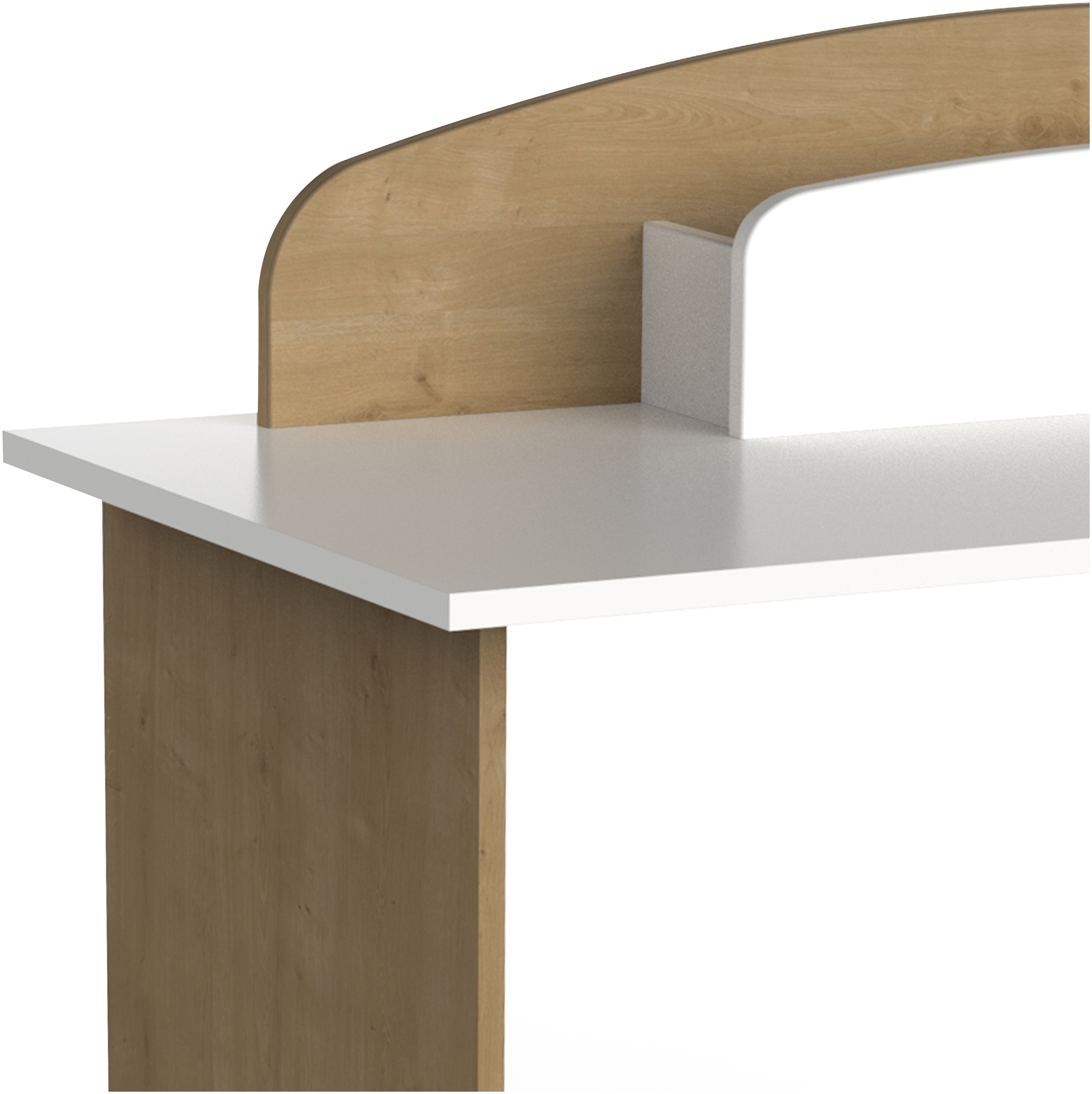 Demeyere GROUP Schreibtisch »MEUBLES Naili«, Schreibtisch mit 1 Tur und 1 Organizer