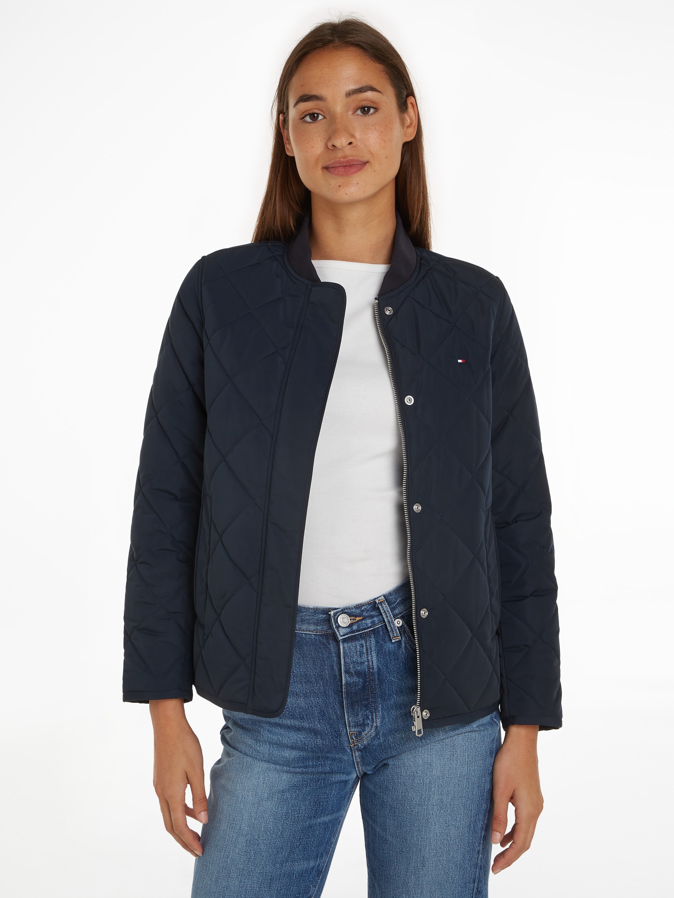 Steppjacke »LW QUILTED BOMBER JACKET«, mit leichter Wattierung