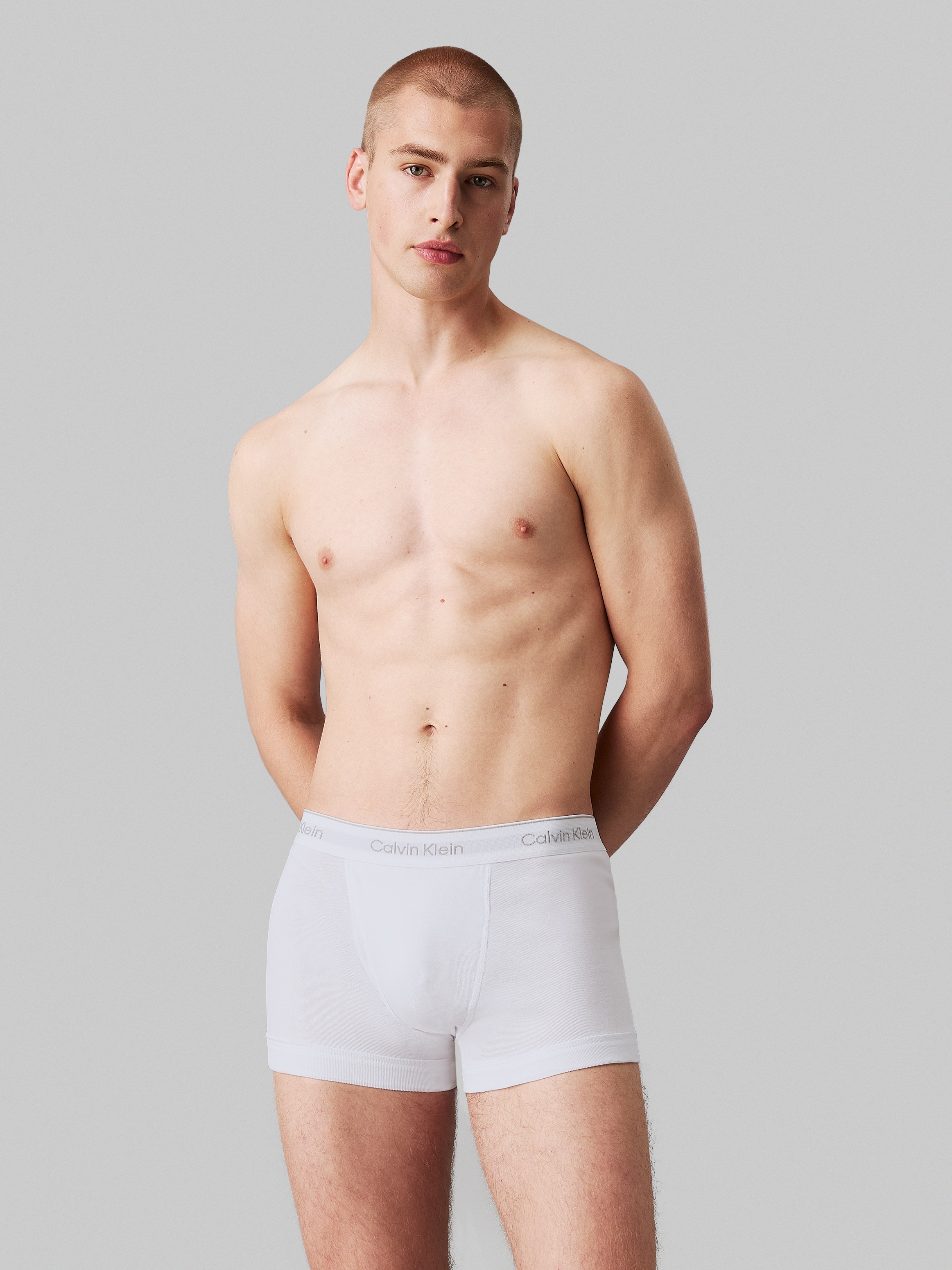 Calvin Klein Underwear Trunk »TRUNK 3PK«, (Packung, 3er-Pack), mit Logo-Elastikbund (3 Stück)