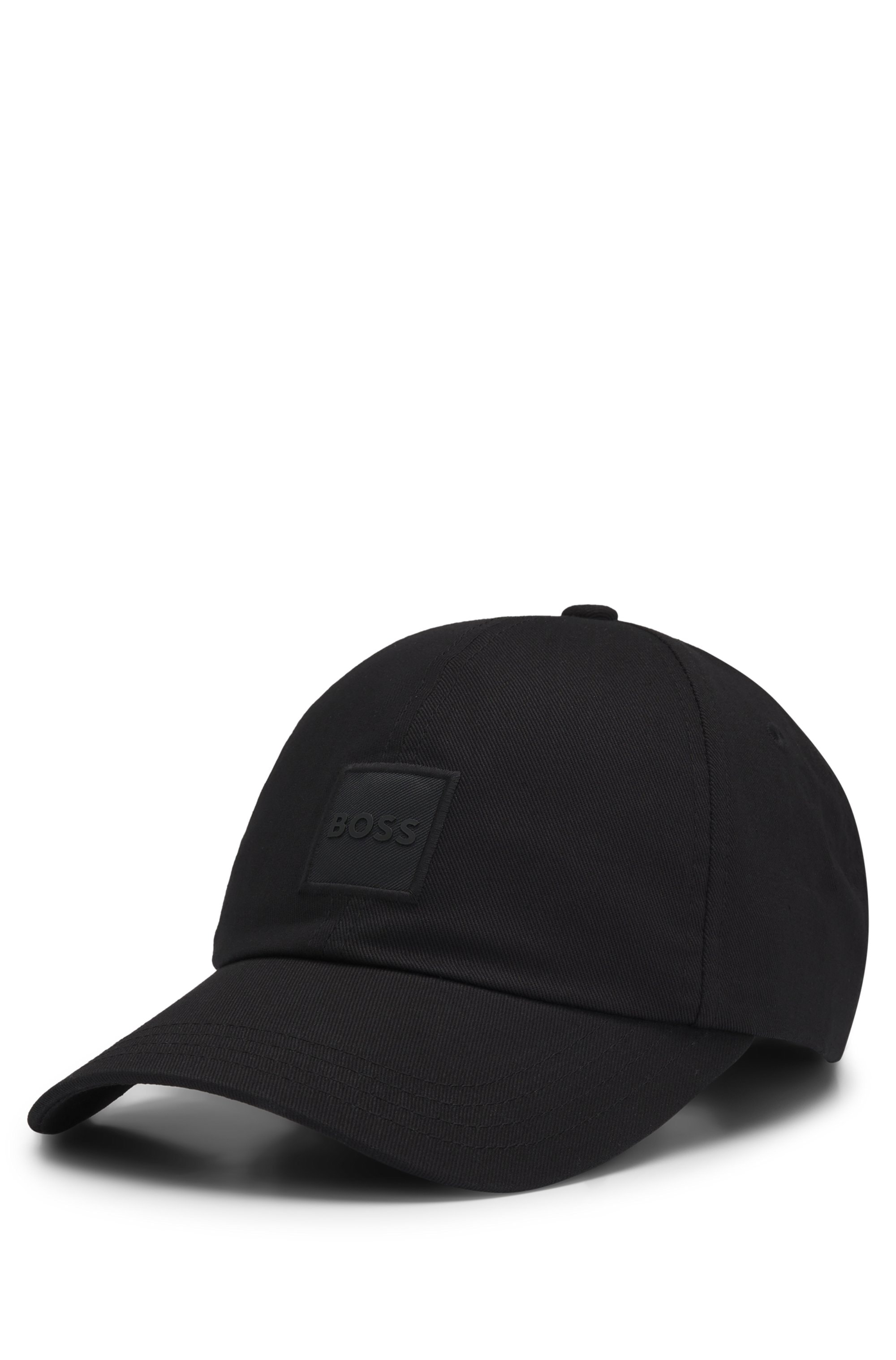 BOSS ORANGE Fitted Cap »Derrel-PL«, mit Slogan Stickerei, Icon Detail, Weite verstellbar