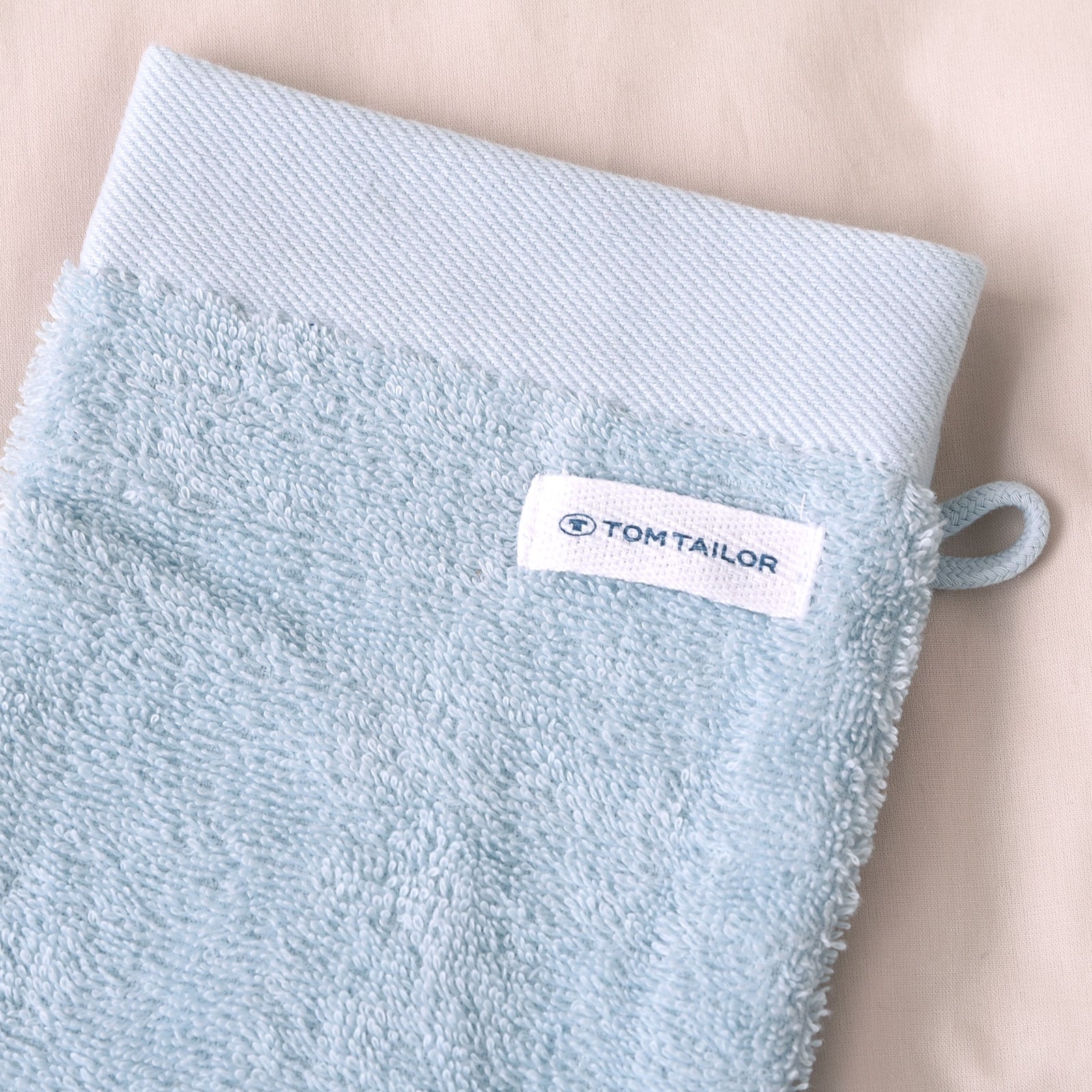 TOM TAILOR HOME Waschhandschuh »Waschhandschuh COLOR BATH«, (6 St., 6er Set Waschhandschuhe 16 x 21 cm)