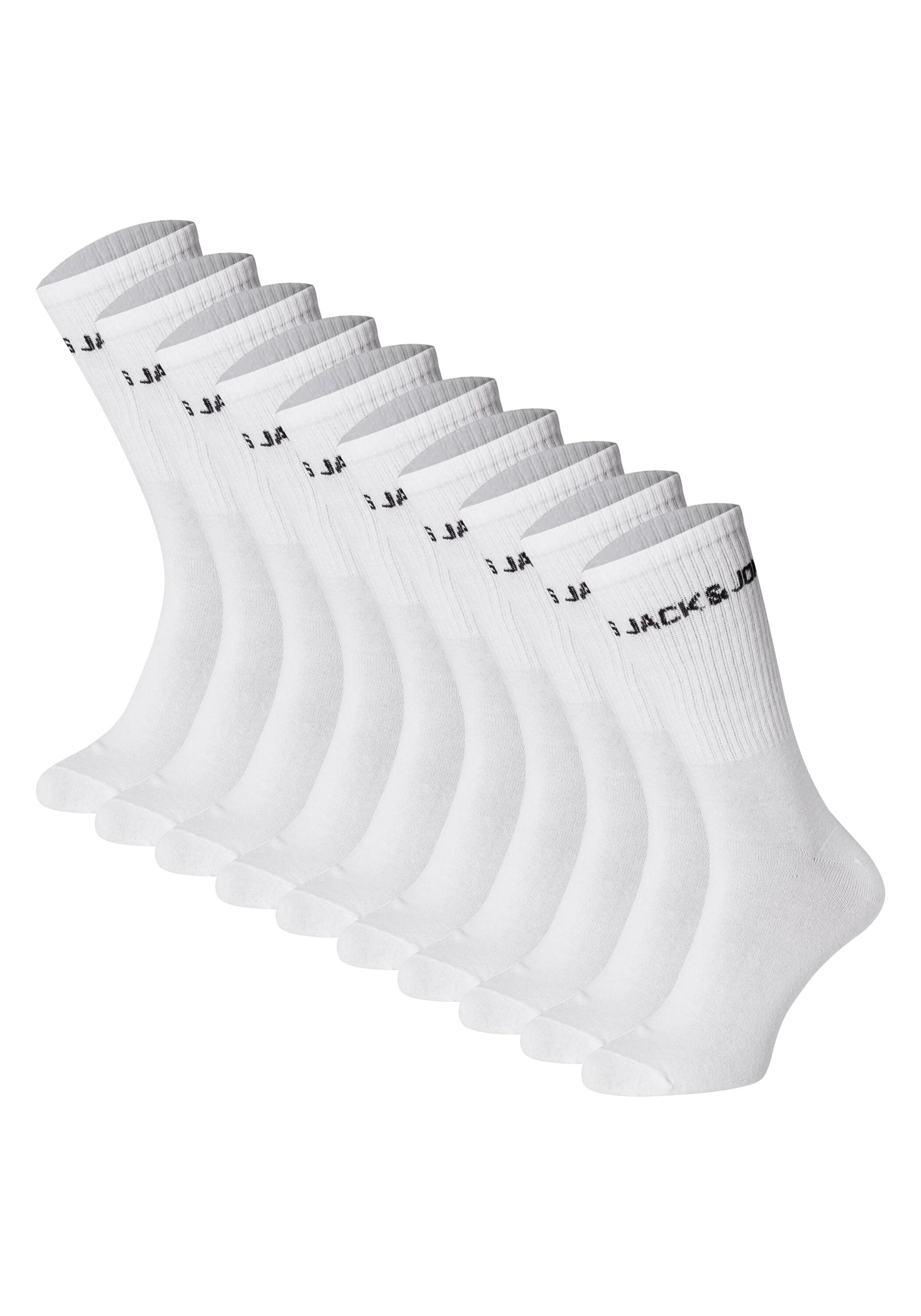 Socken »Socken JACBASIC LOGO TENNIS SOCK 5 PACK JNR 10er Pack«