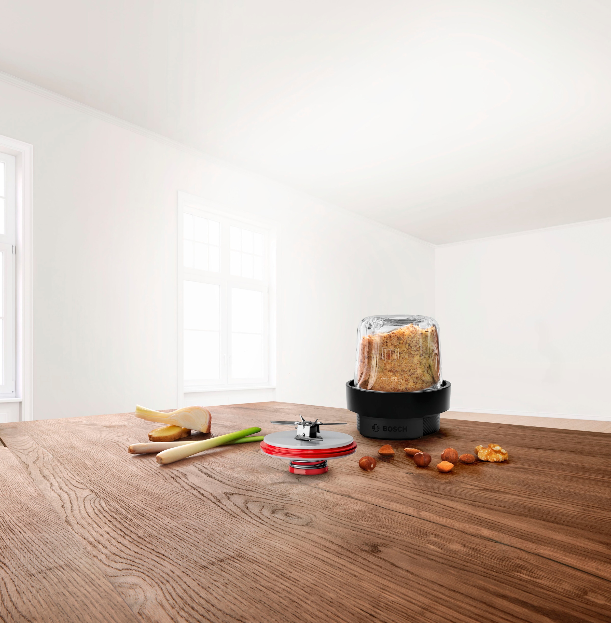 BOSCH Zerkleinereraufsatz »MUZS68CG Multi-Zerkleinerer 3-in-1«, (Set)