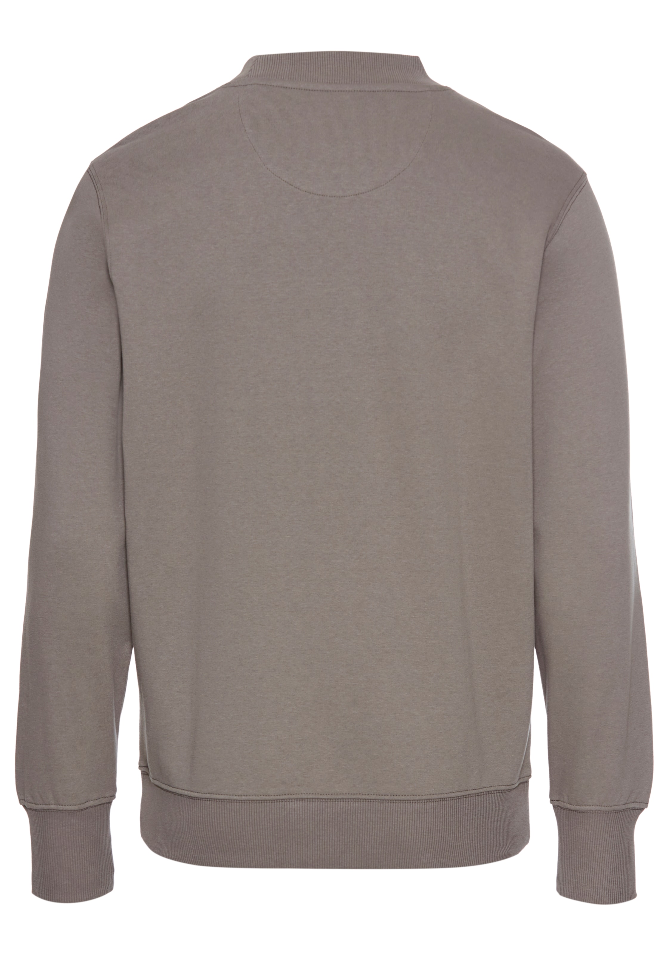 DELMAO Sweatshirt, lange Ärmel, lässige Passform, mit Print, Rundhals