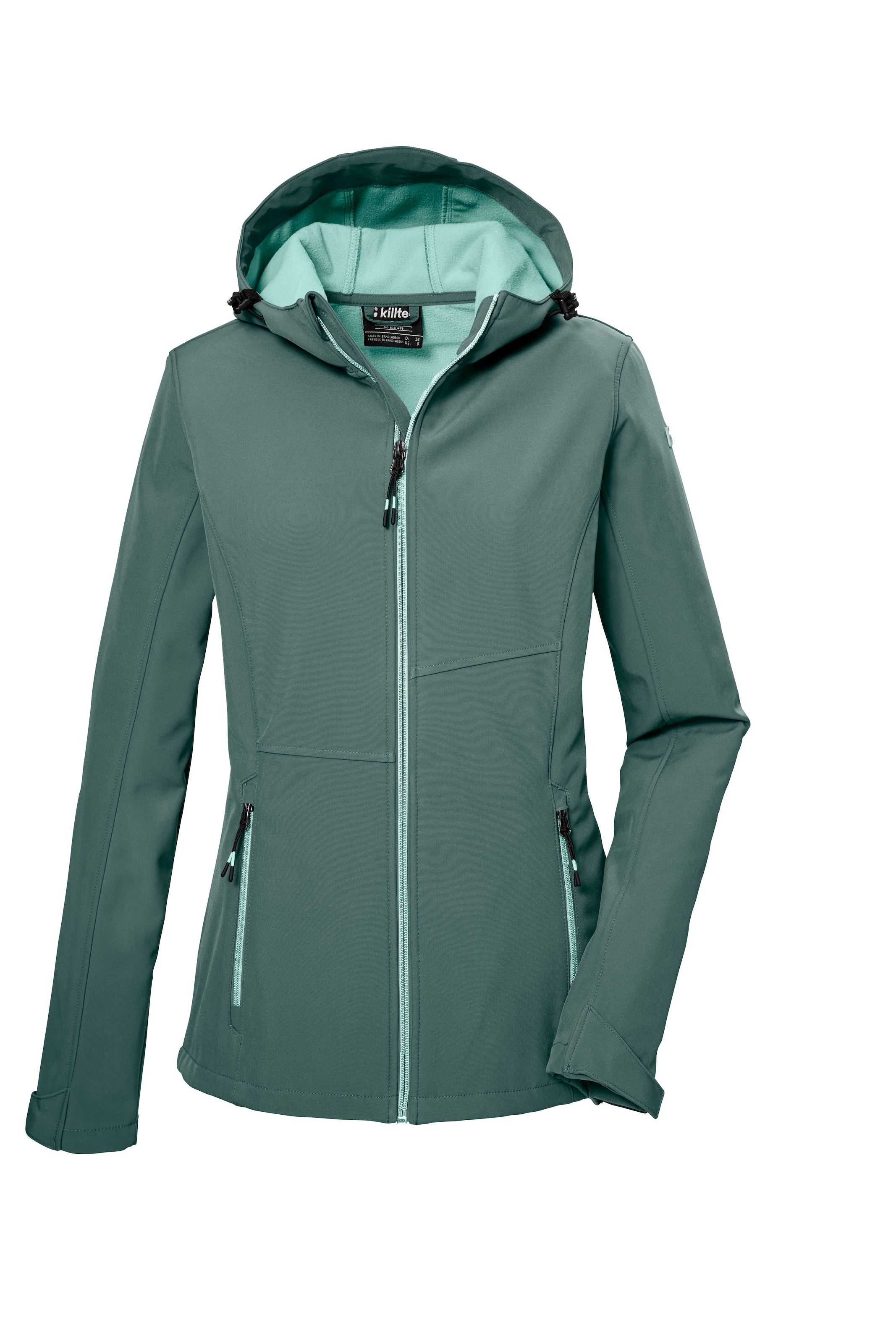 Killtec Softshelljacke, mit Kapuze